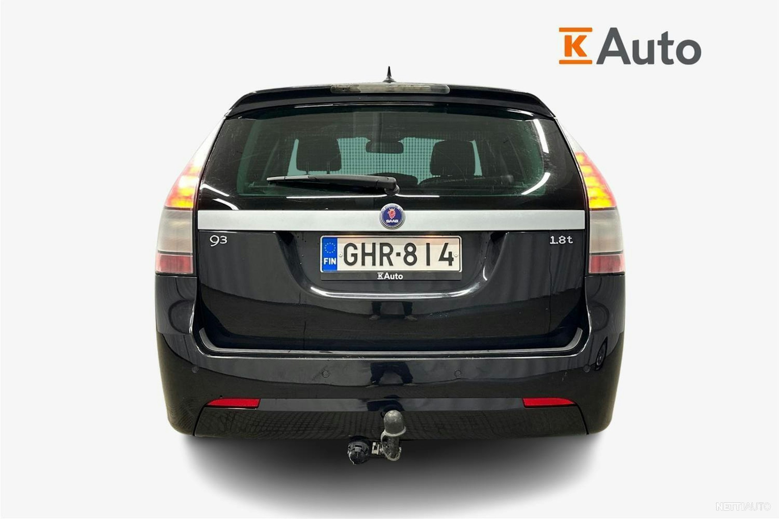 musta Saab 9-3 2008 kuva 3.