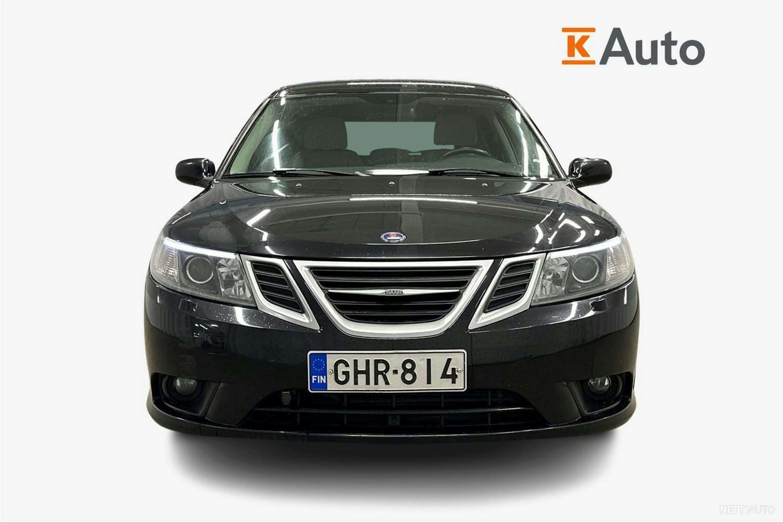 musta Saab 9-3 2008 kuva 5.