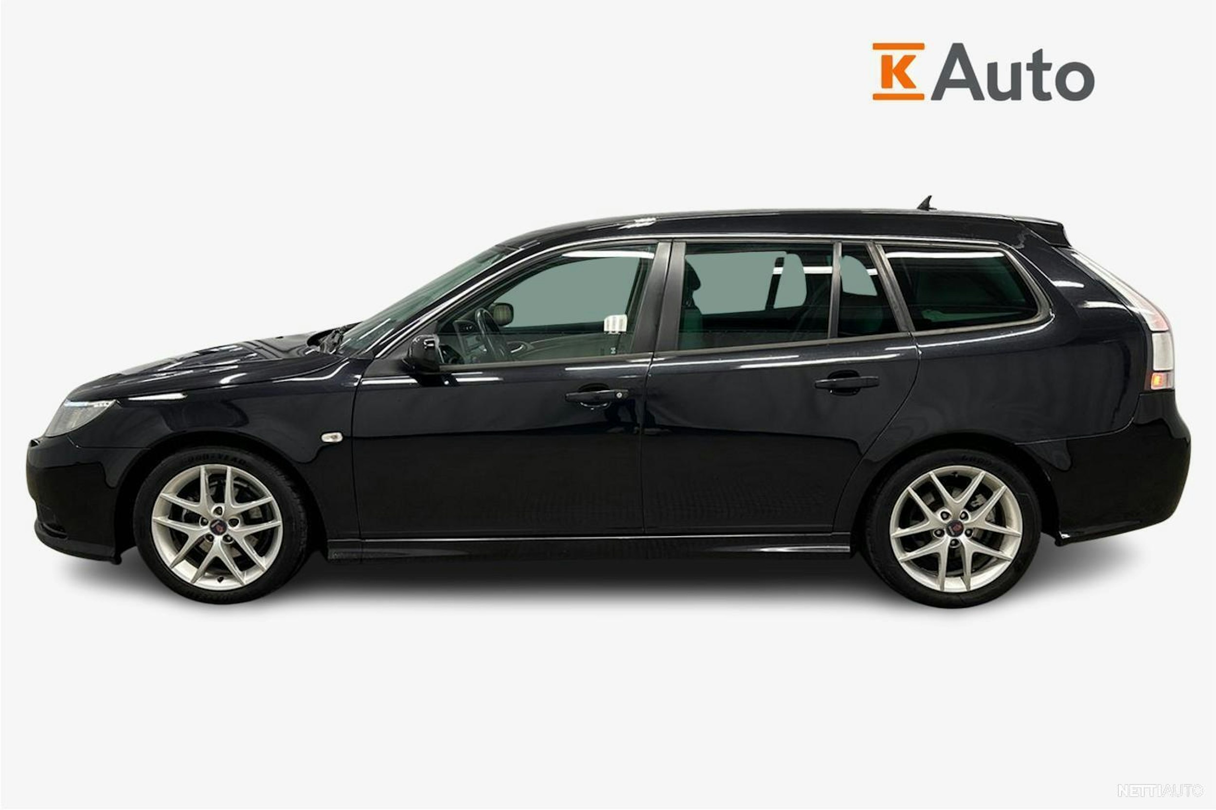 musta Saab 9-3 2008 kuva 6.