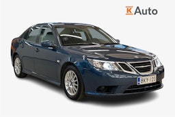 Sininen Saab 9-3 2008 kuva 1.