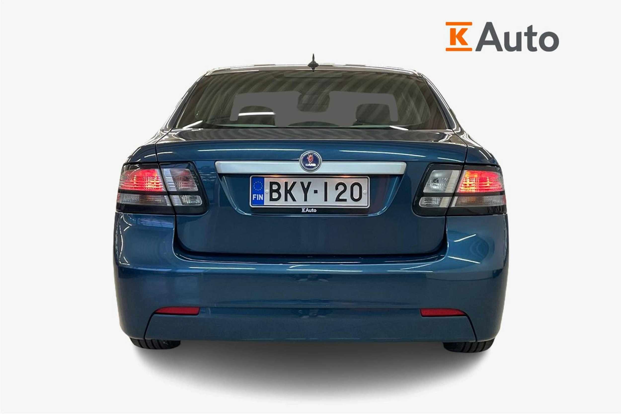 Sininen Saab 9-3 2008 kuva 3.