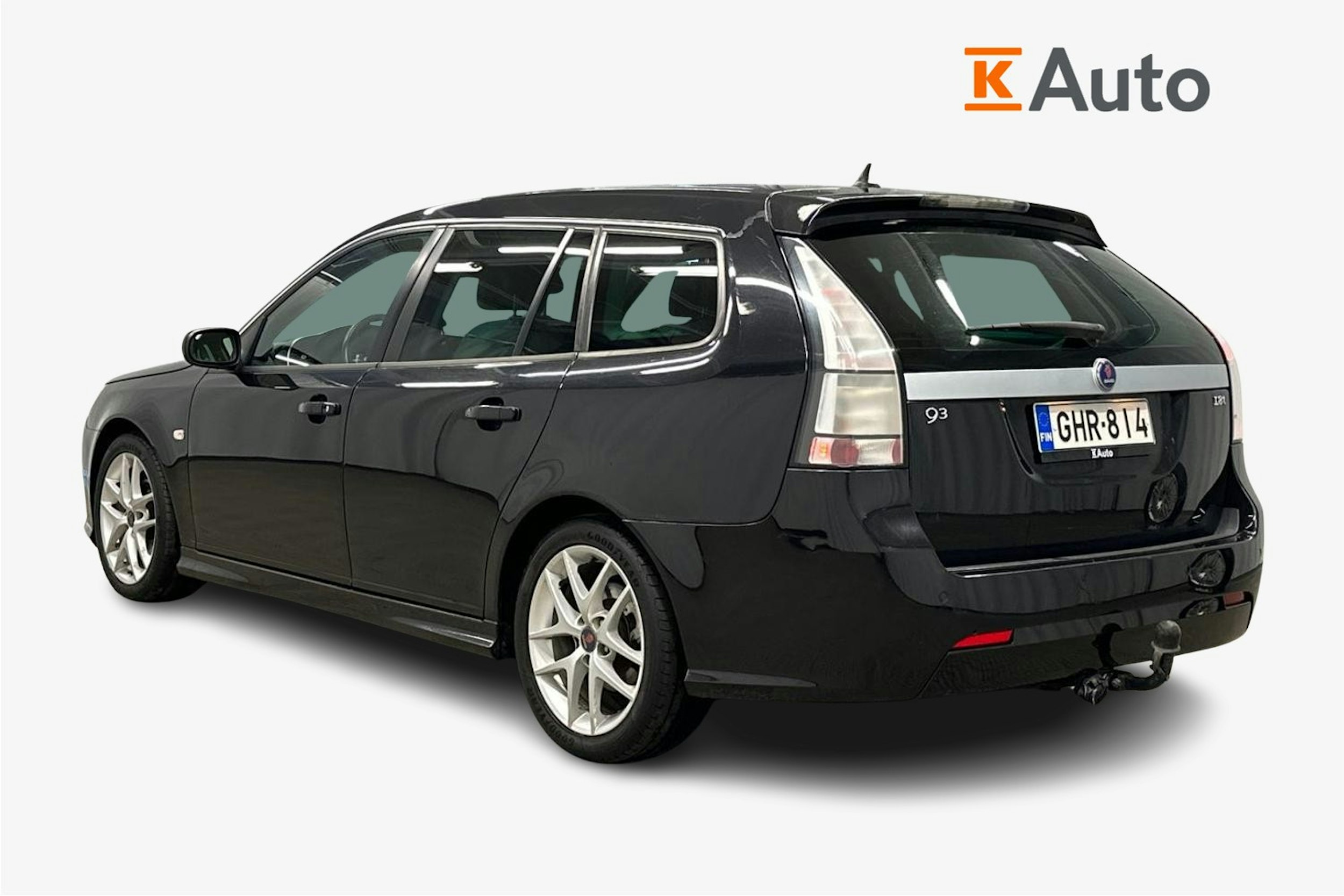 musta Saab 9-3 2008 kuva 2.