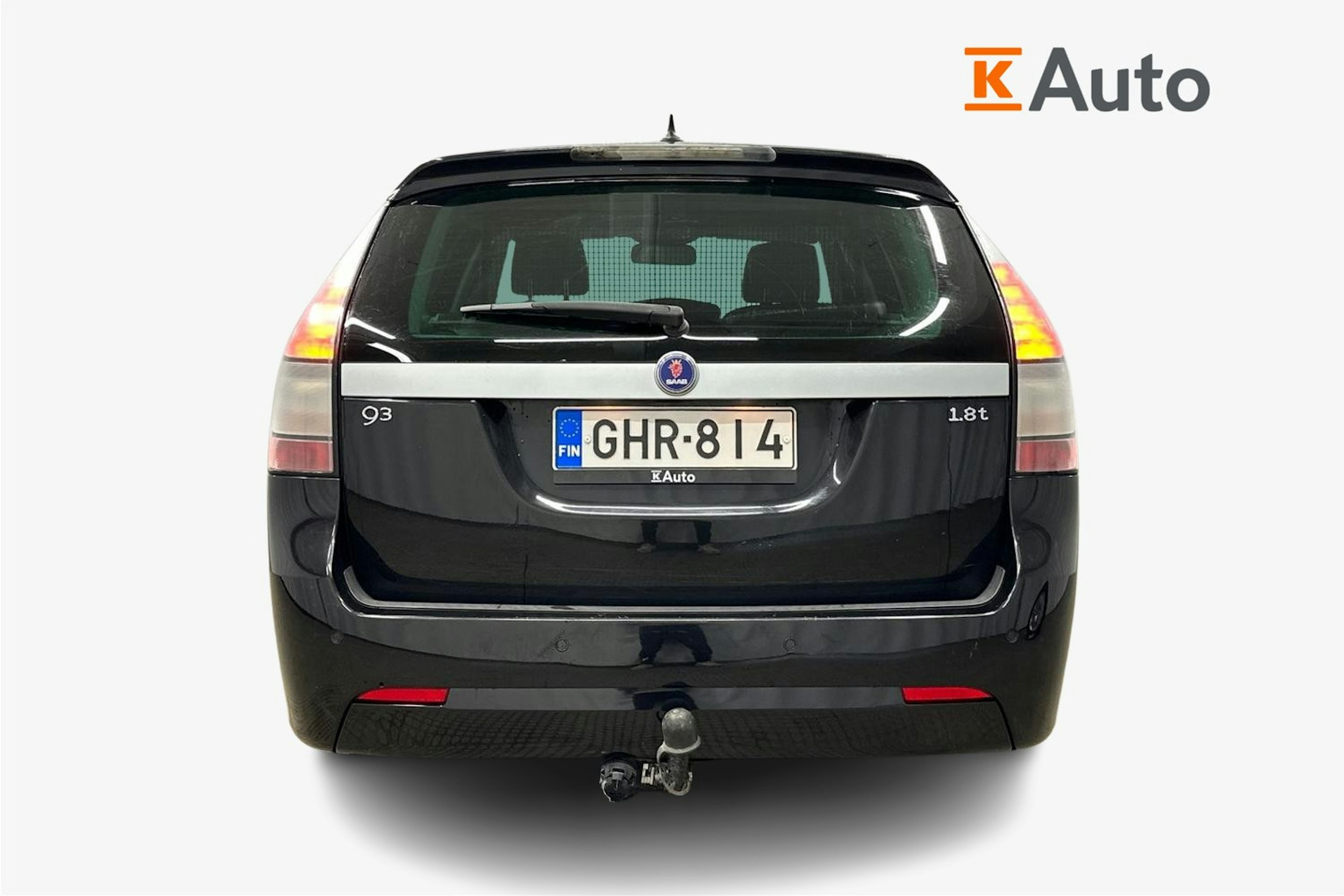 musta Saab 9-3 2008 kuva 3.