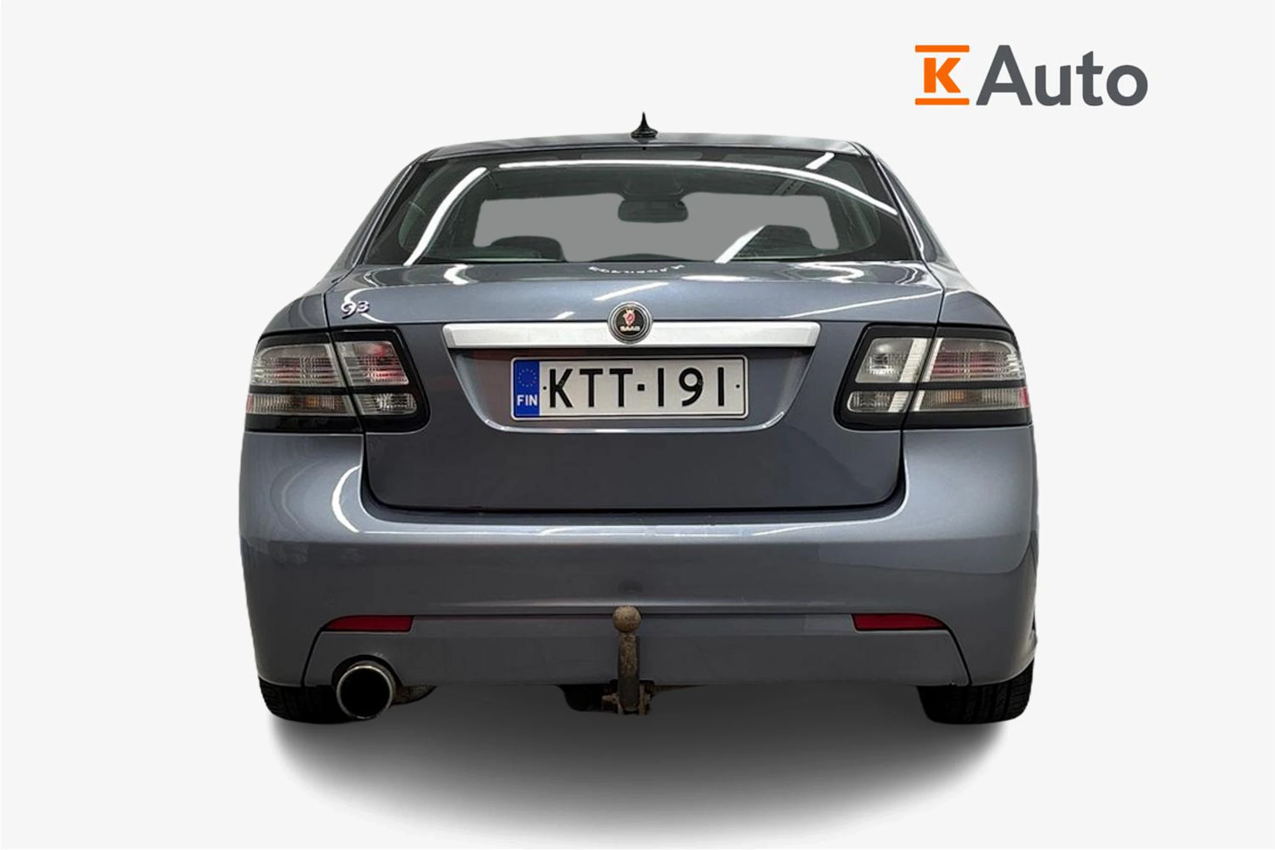 Harmaa Saab 9-3 2008 kuva 3.