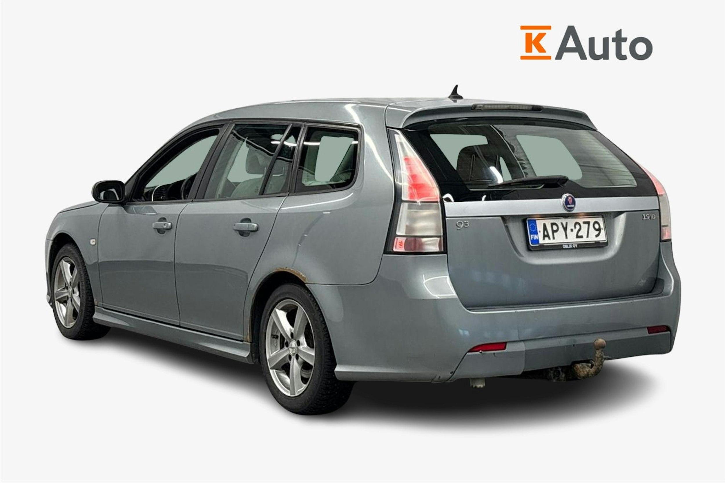 harmaa Saab 9-3 2010 kuva 2.