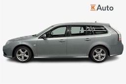harmaa Saab 9-3 2010 kuva 5.