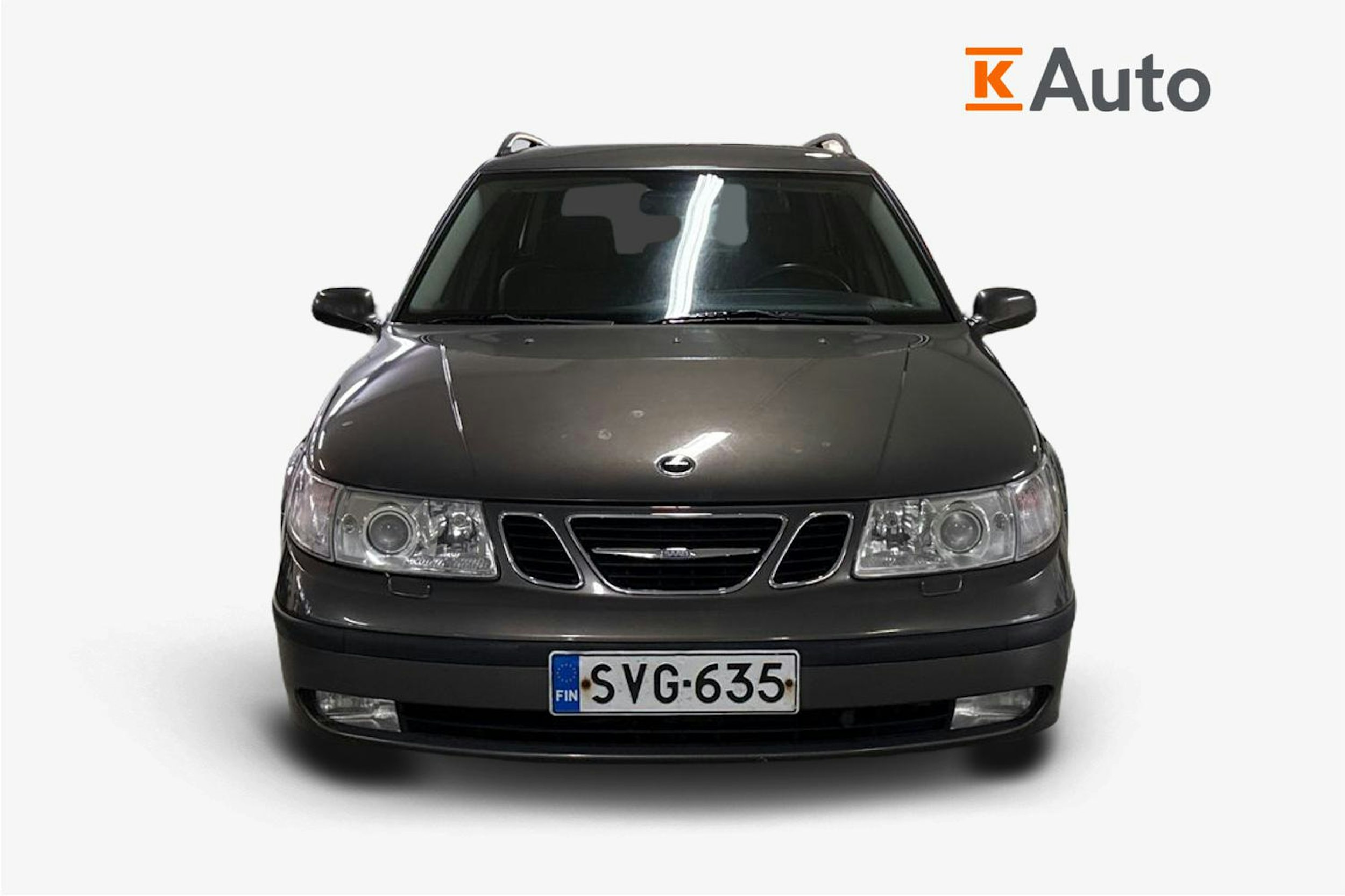Harmaa Saab 9-5 2005 kuva 5.