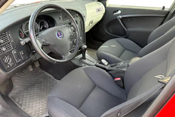 punainen Saab 9-5 2007 kuva 3.