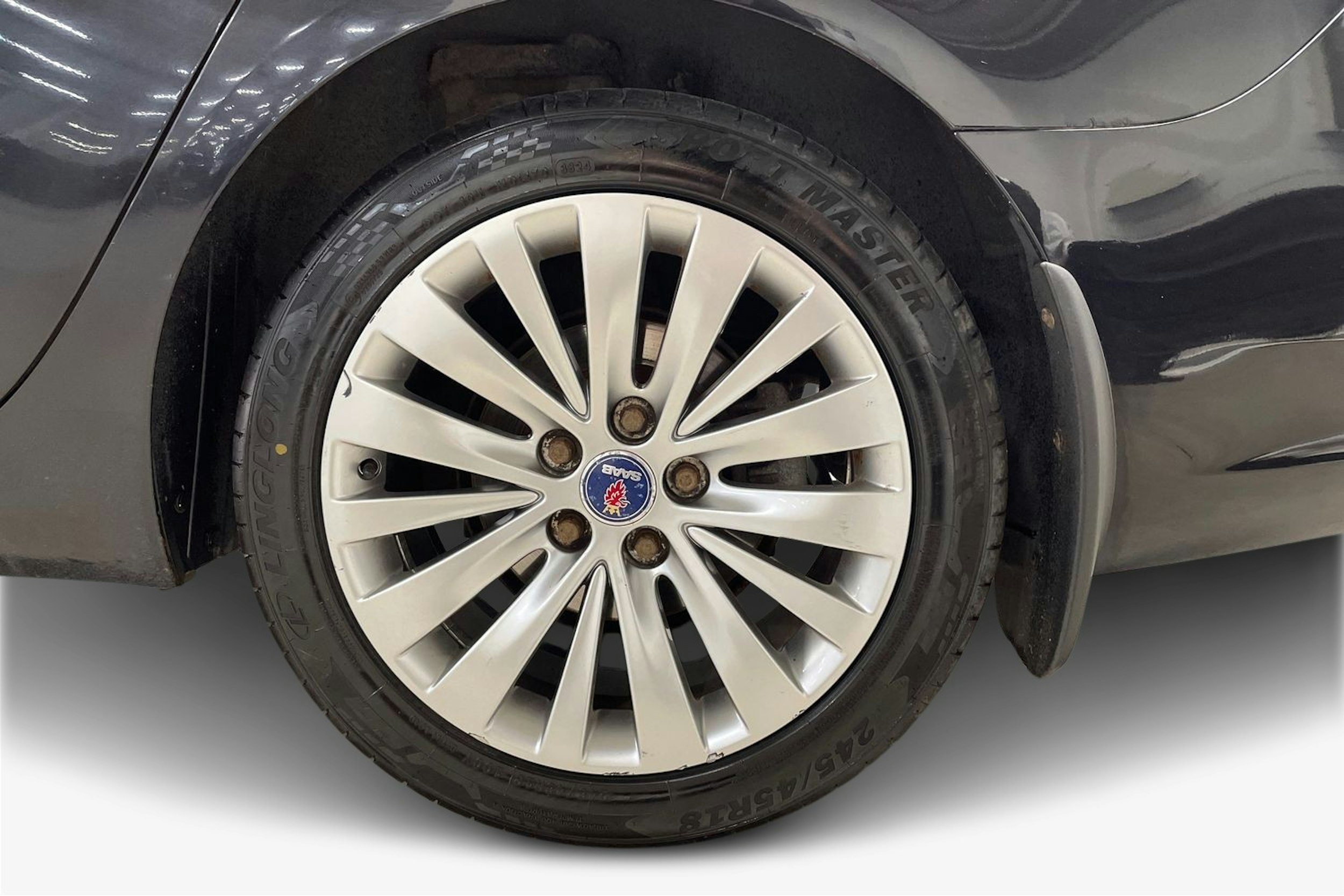 musta Saab 9-5 2010 kuva 11.