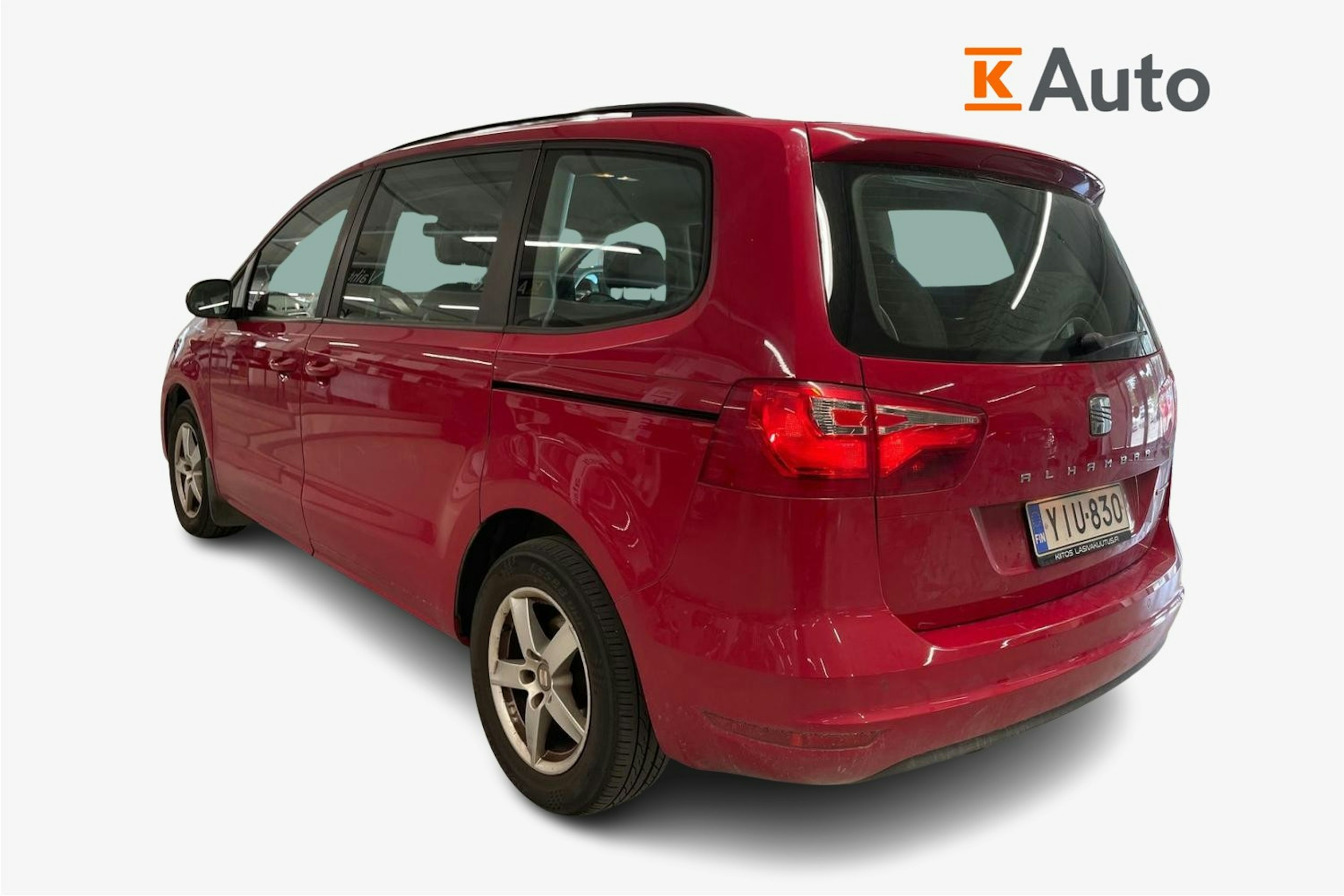 punainen SEAT Alhambra 2015 kuva 2.
