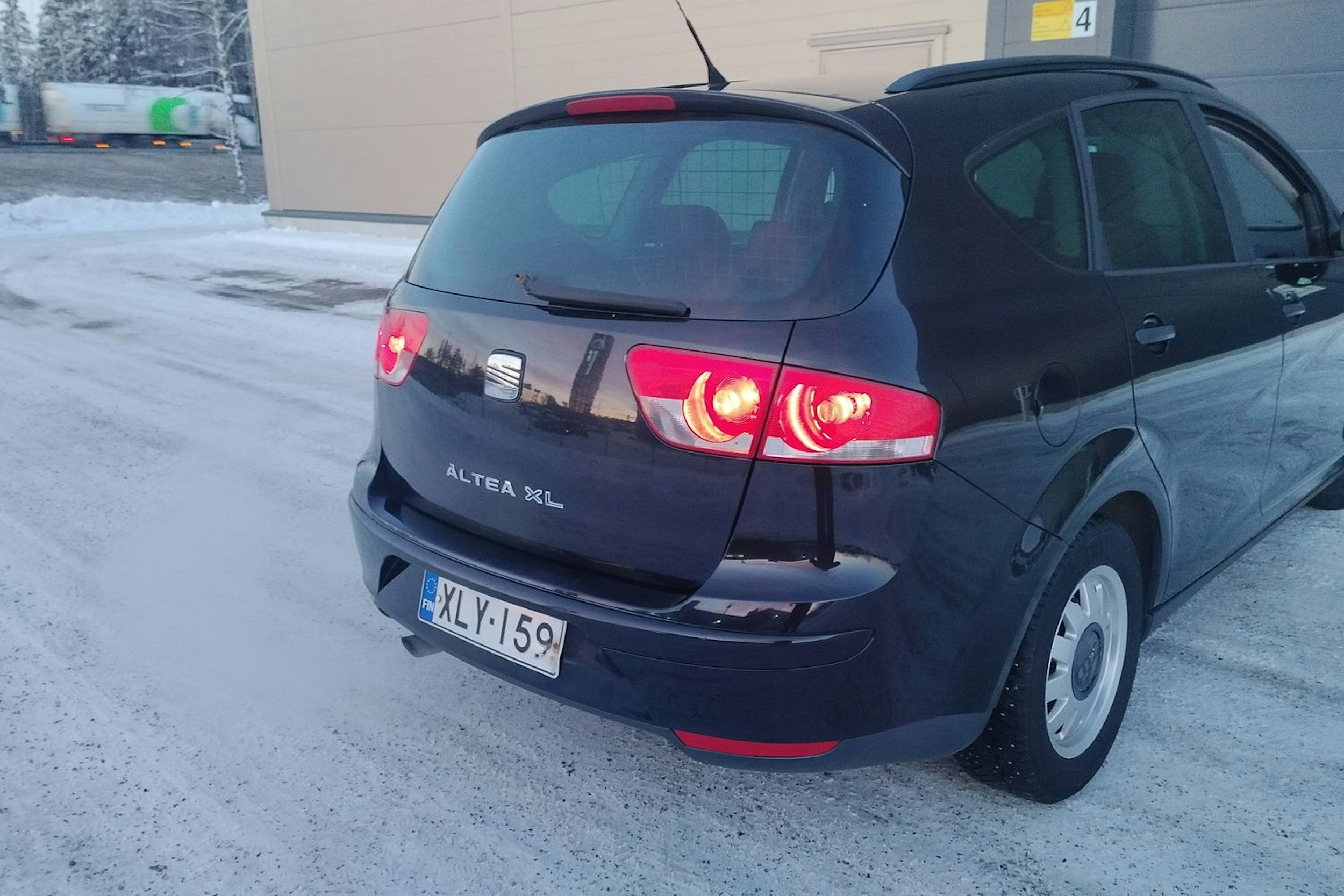 musta SEAT Altea XL 2009 kuva 16.