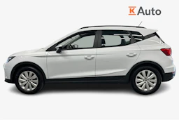 valkoinen SEAT Arona 2024 kuva 7.
