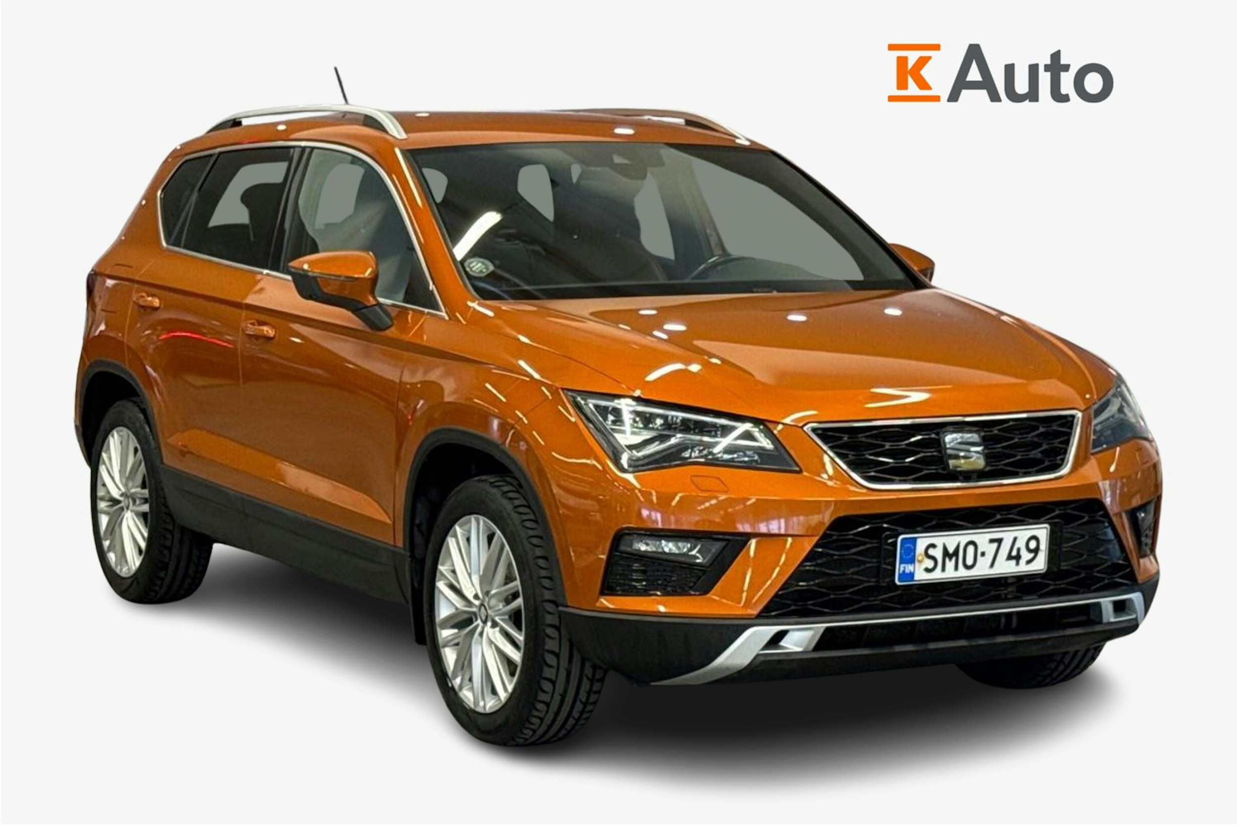 Oranssi SEAT Ateca 2018 kuva 1.