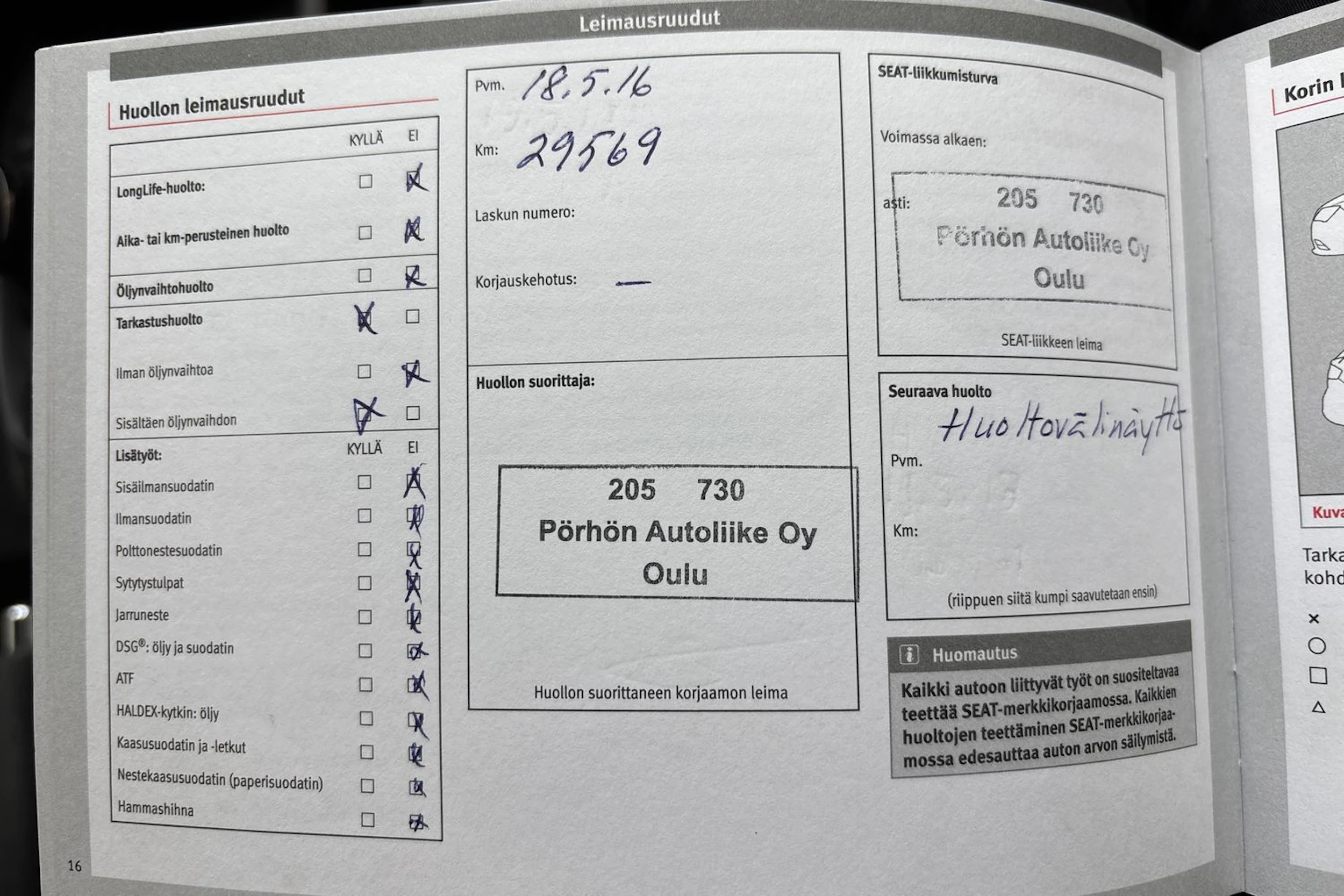 punainen SEAT Ibiza 2015 kuva 30.