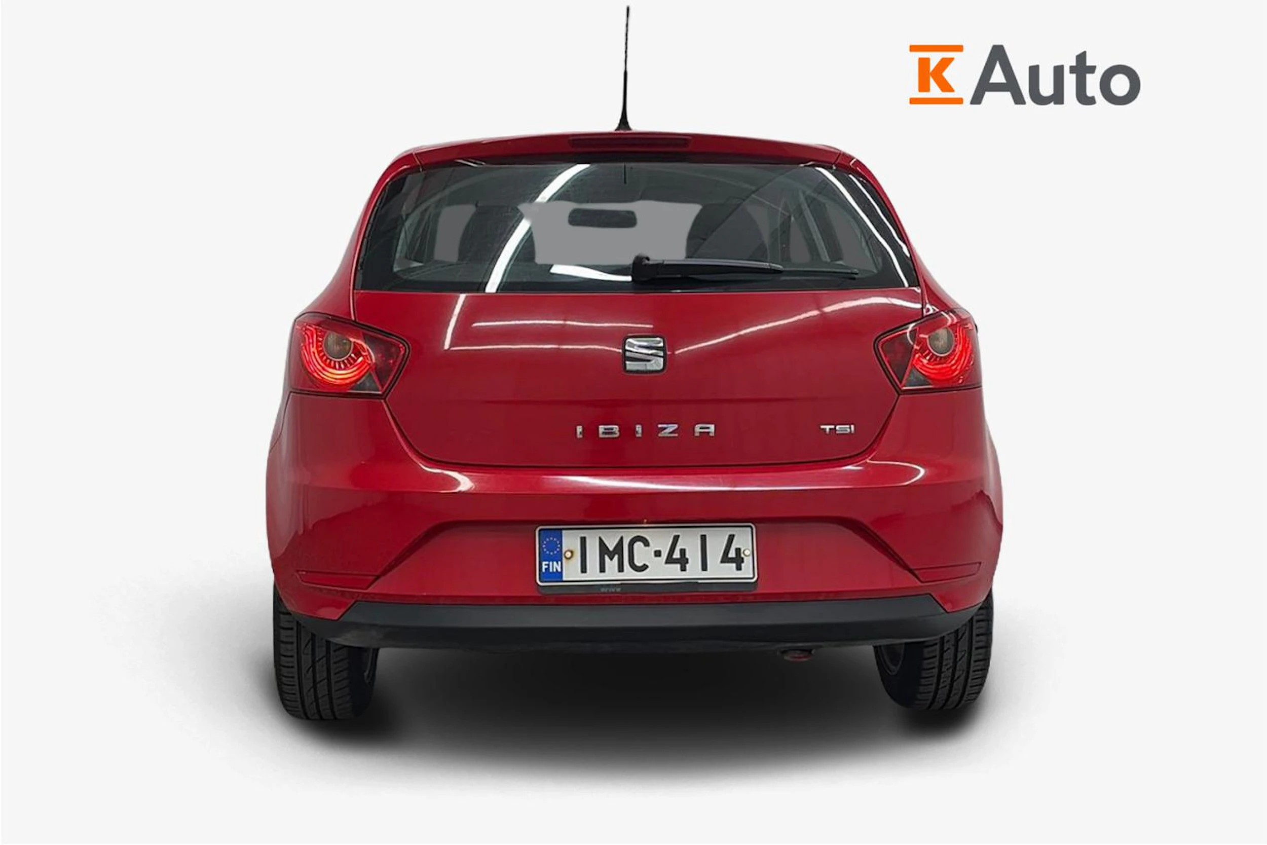 punainen SEAT Ibiza 2015 kuva 3.