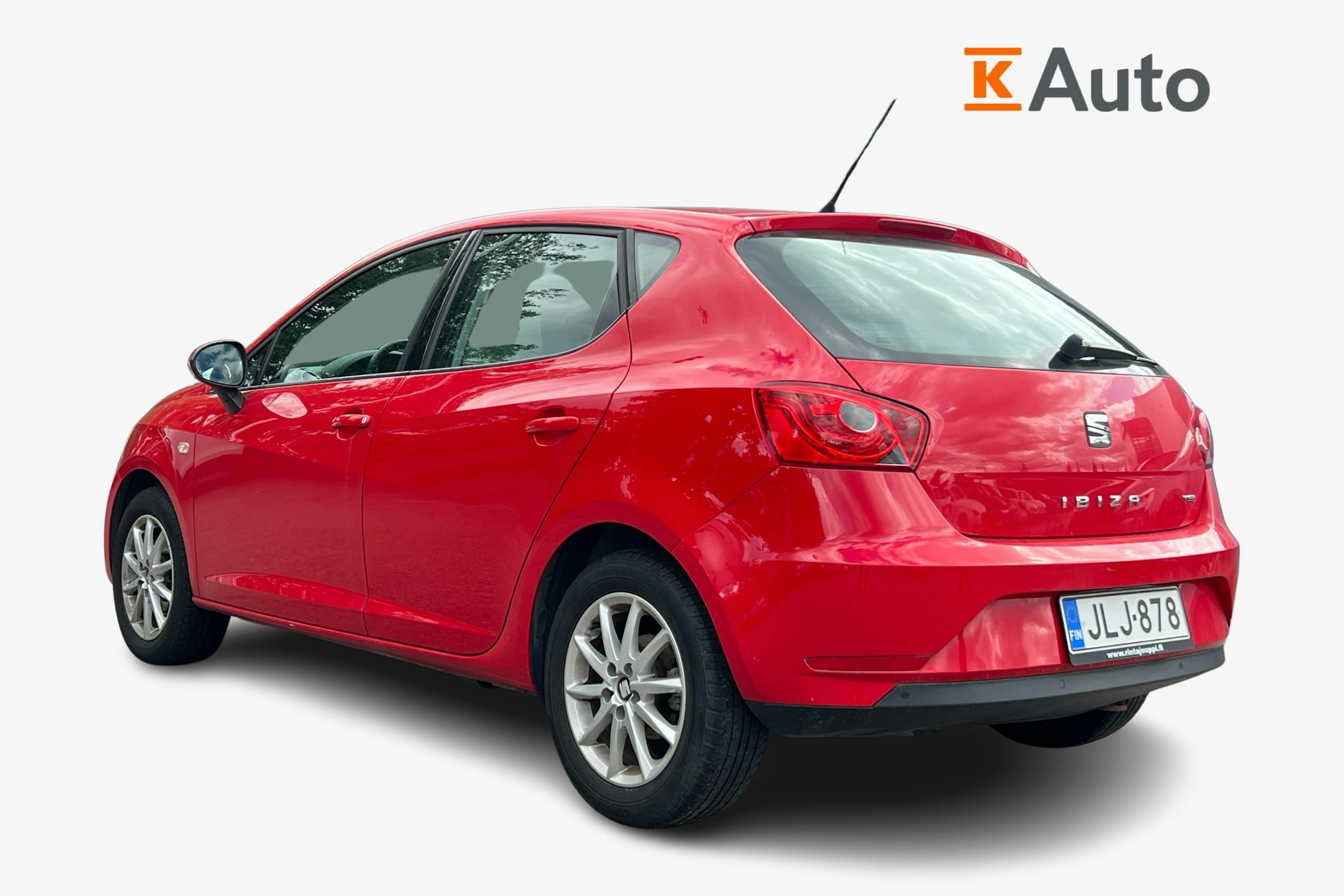 punainen SEAT Ibiza 2016 kuva 2.