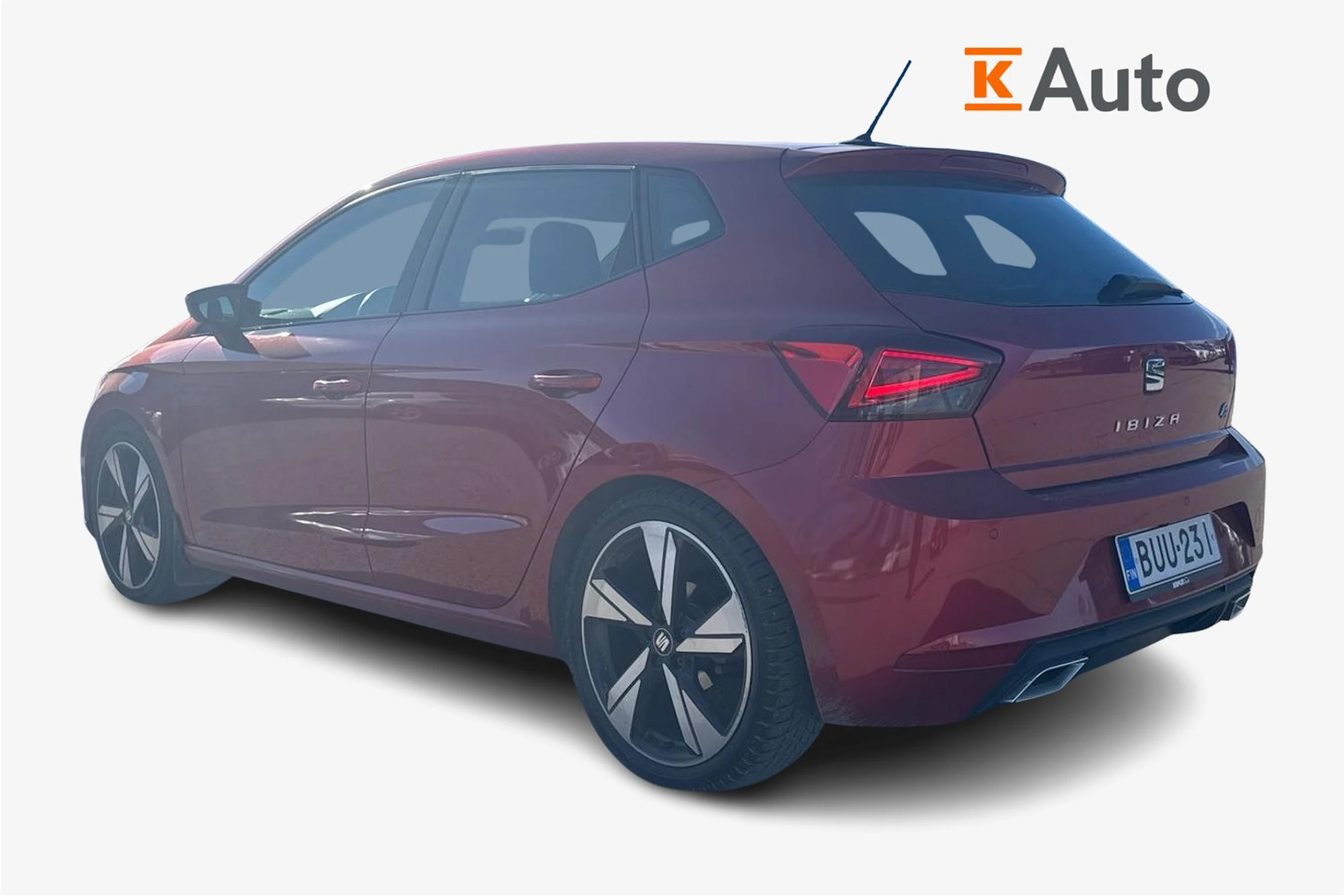 punainen SEAT Ibiza 2018 kuva 2.