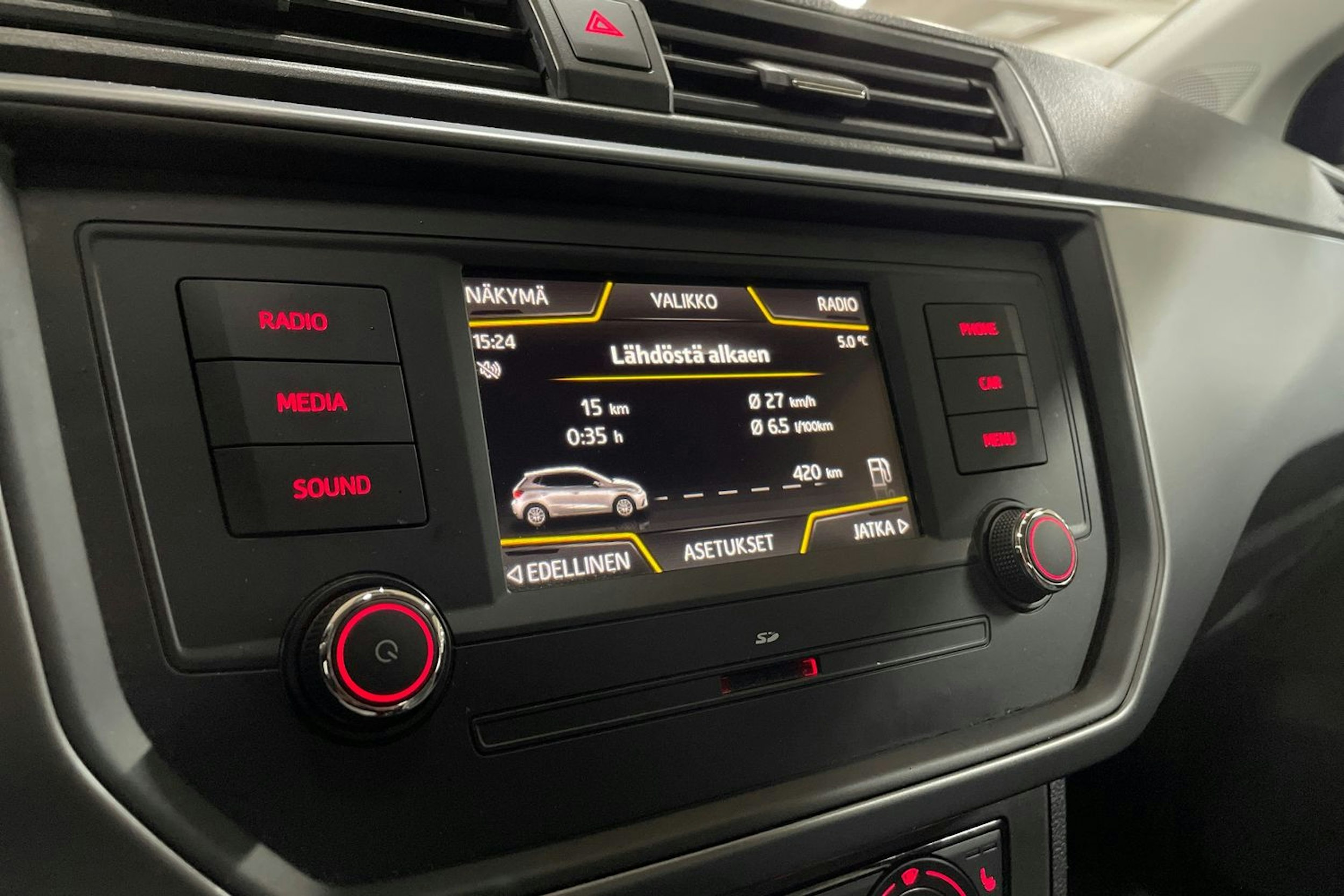 sininen SEAT Ibiza 2018 kuva 21.