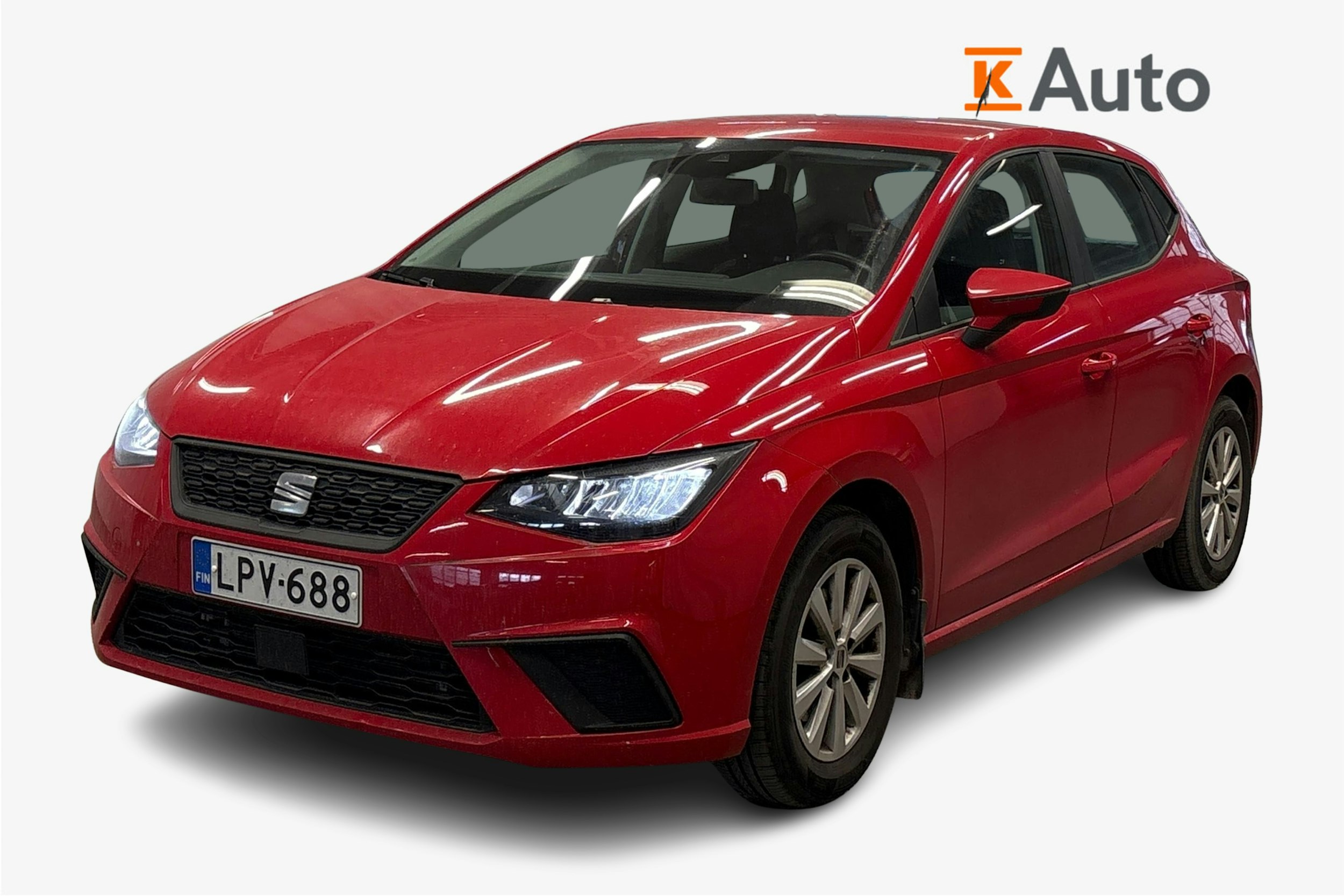 punainen SEAT Ibiza 2022 kuva 1.