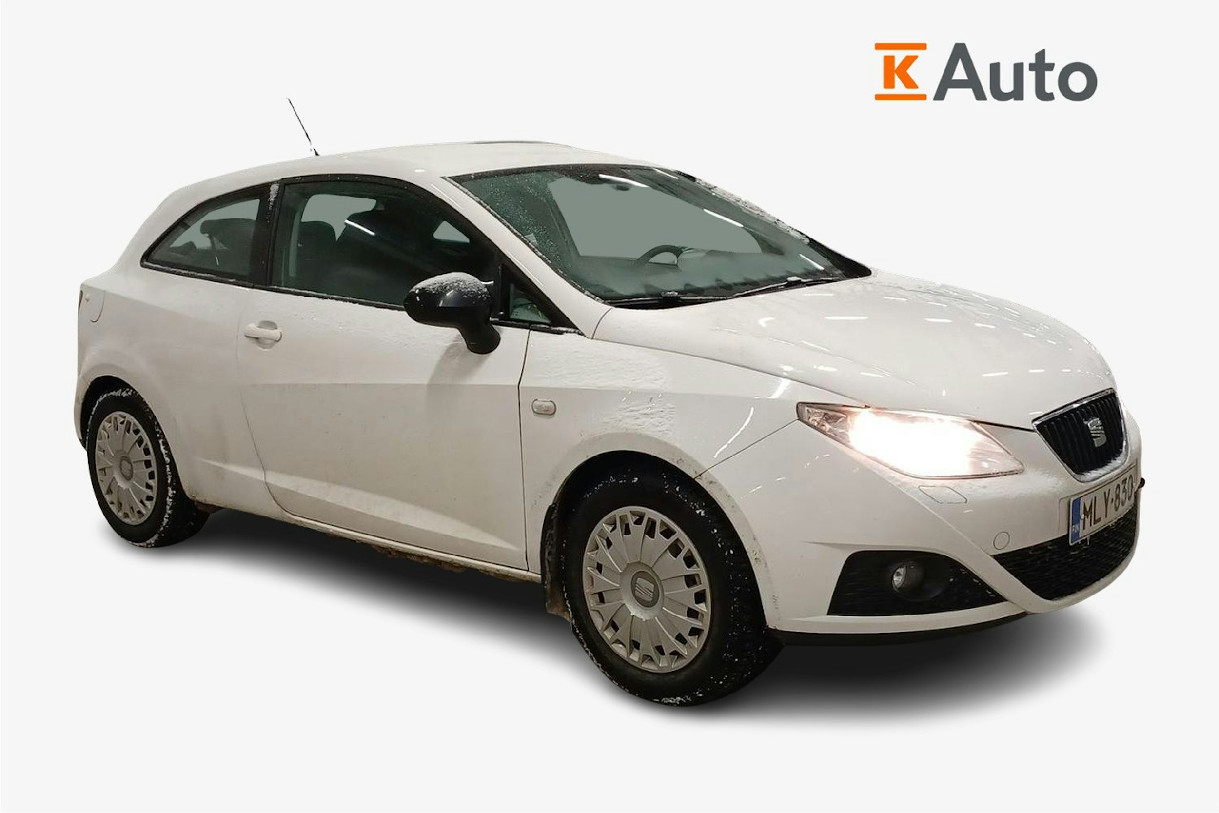 valkoinen SEAT Ibiza SC 2009 kuva 1.