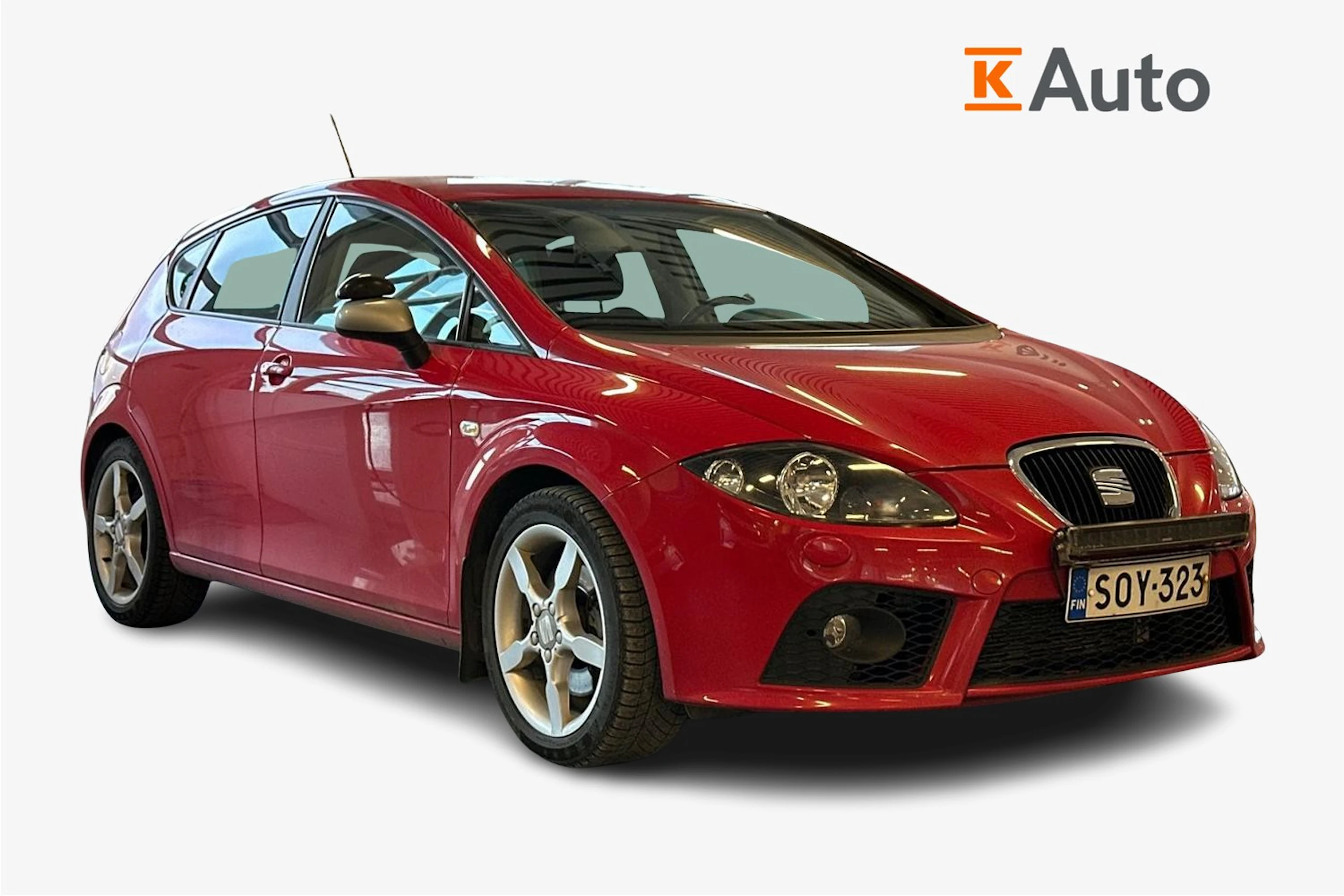 punainen SEAT Leon 2007 kuva 1.