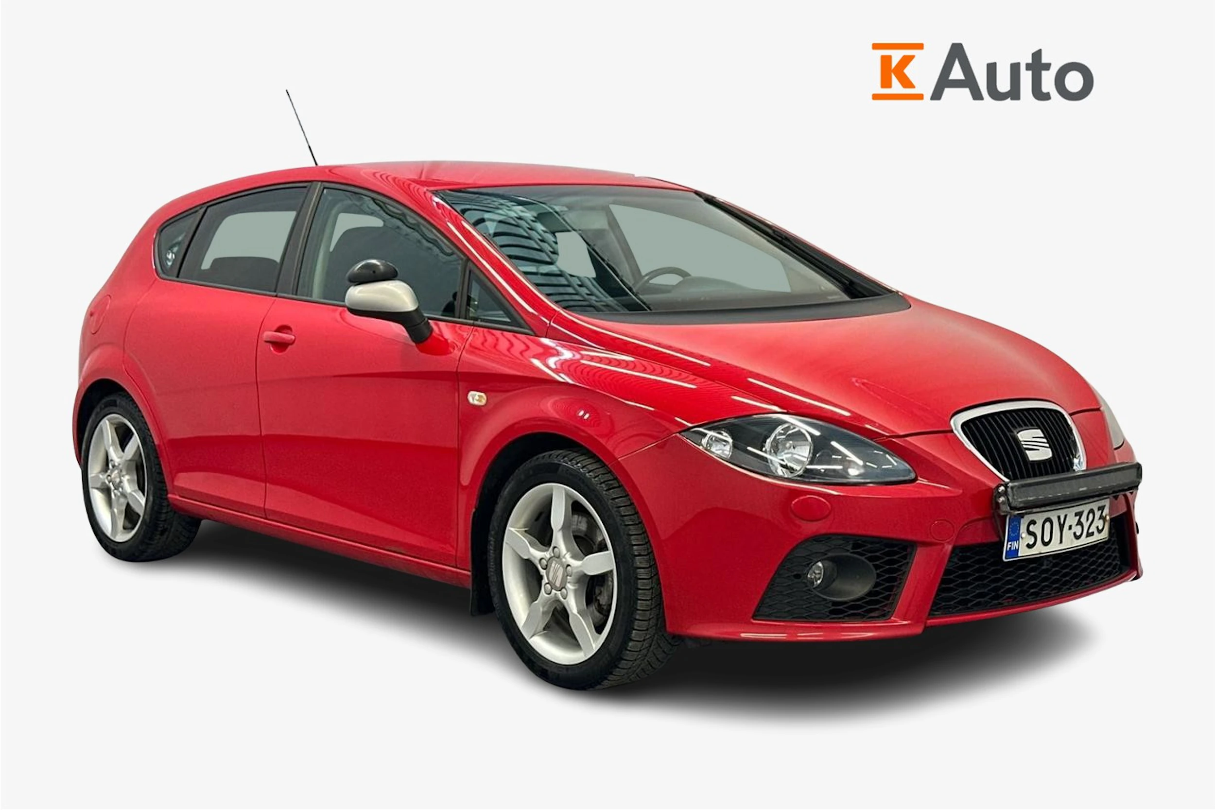 punainen SEAT Leon 2008 kuva 4.