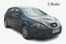 musta SEAT Leon 2010 kuva 1.