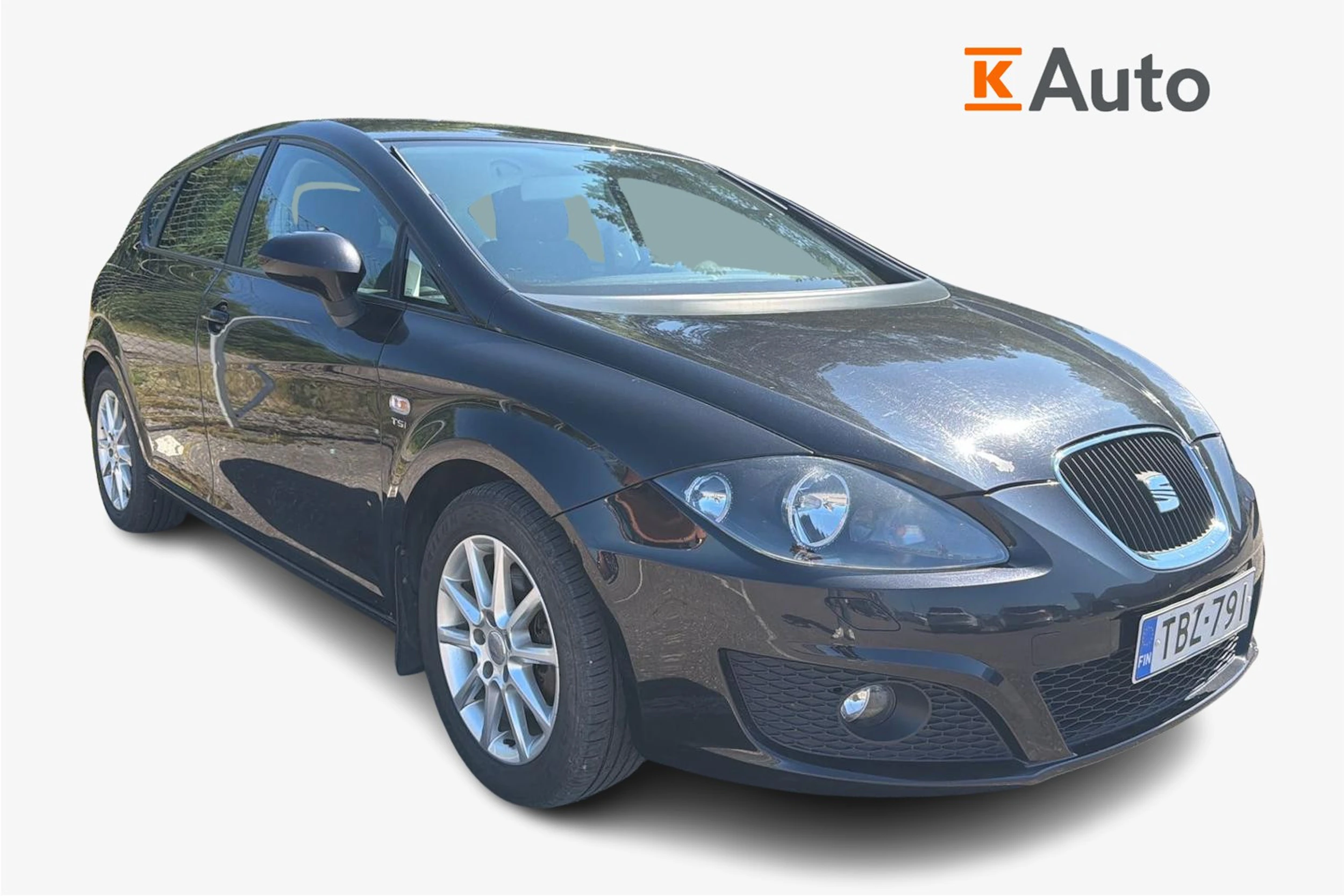 musta SEAT Leon 2010 kuva 1.