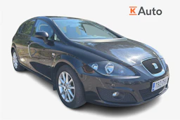 musta SEAT Leon 2010 kuva 1.