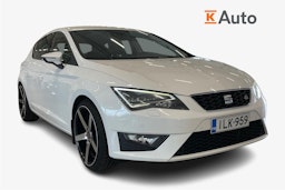 valkoinen SEAT Leon 2014 kuva 1.