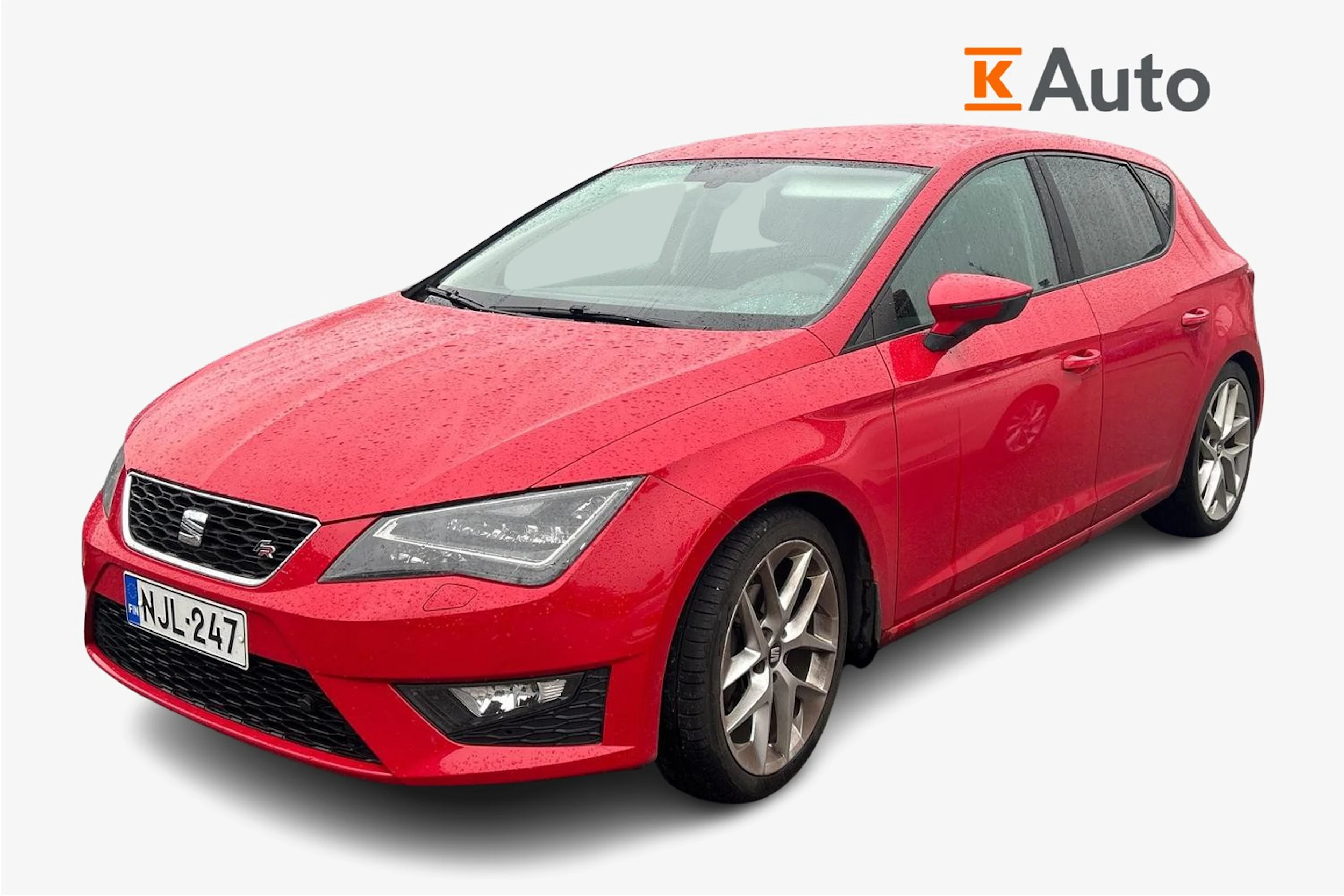 punainen SEAT Leon 2014 kuva 1.