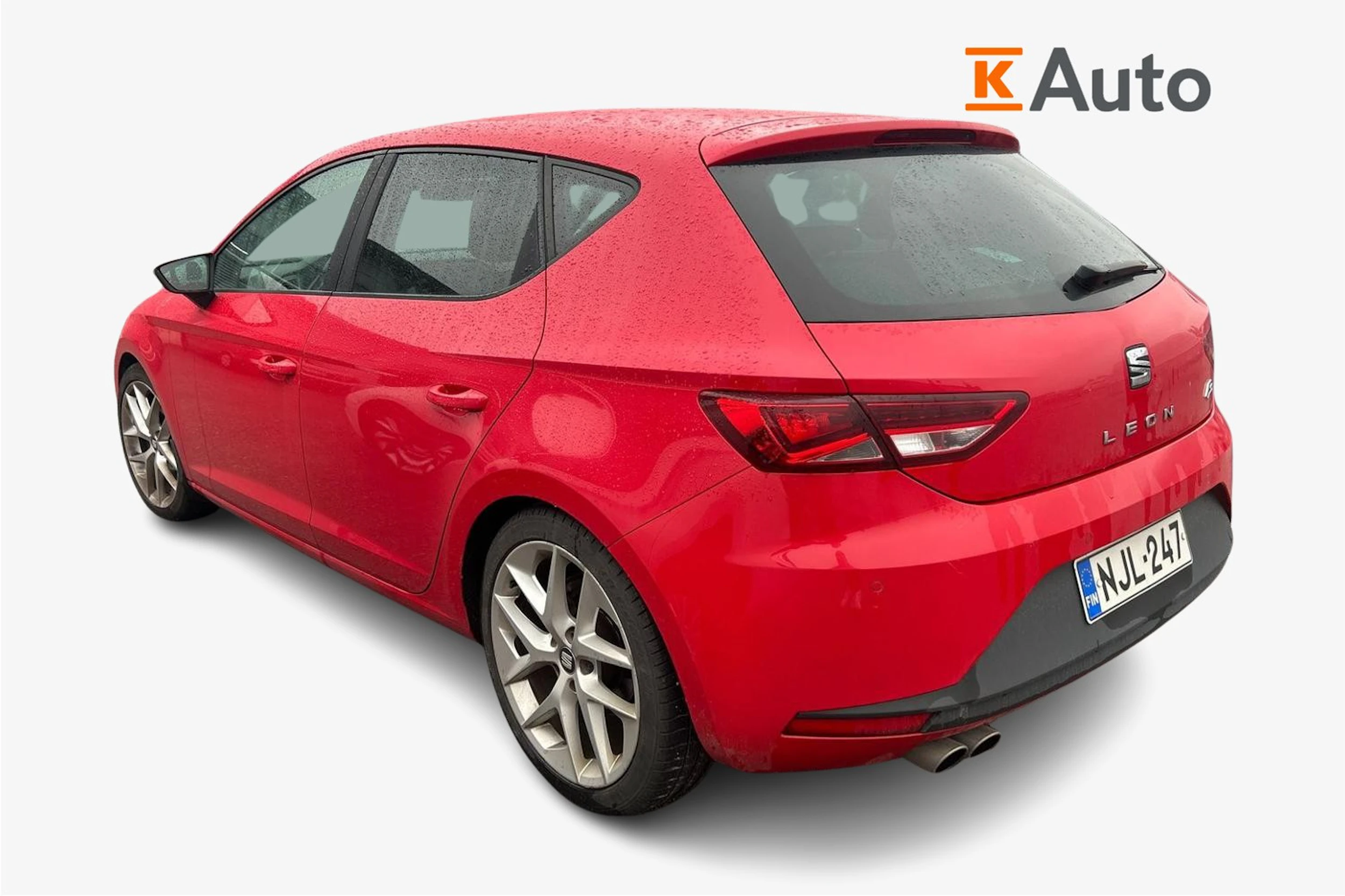 punainen SEAT Leon 2014 kuva 2.