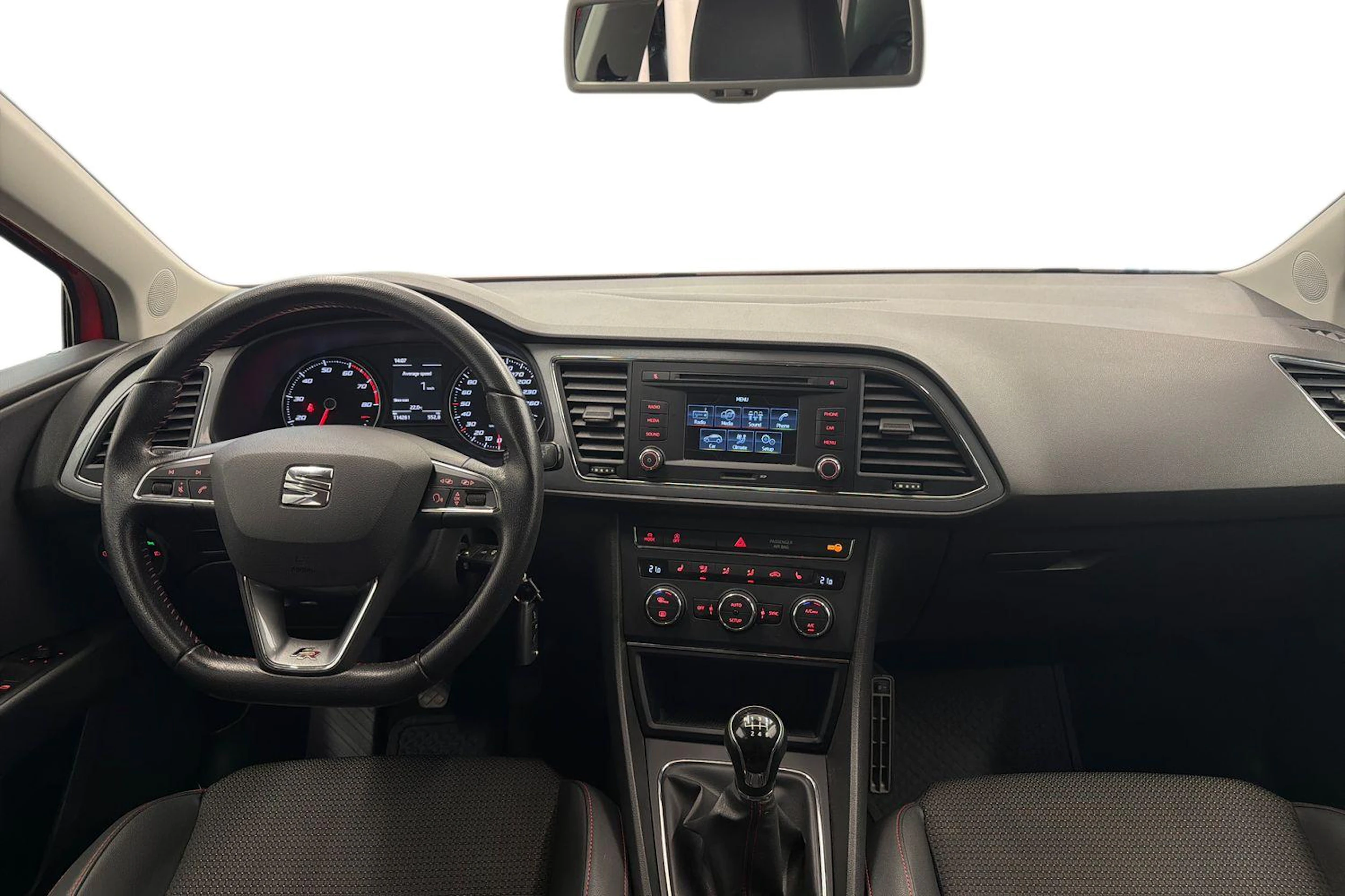 punainen SEAT Leon 2014 kuva 7.