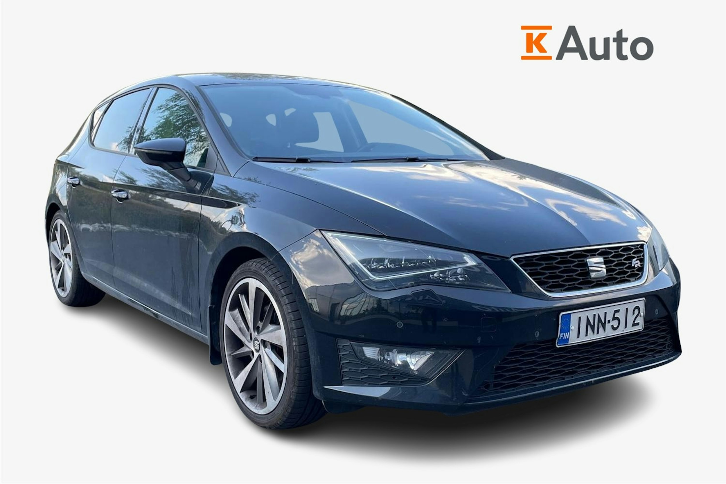 musta SEAT Leon 2017 kuva 1.