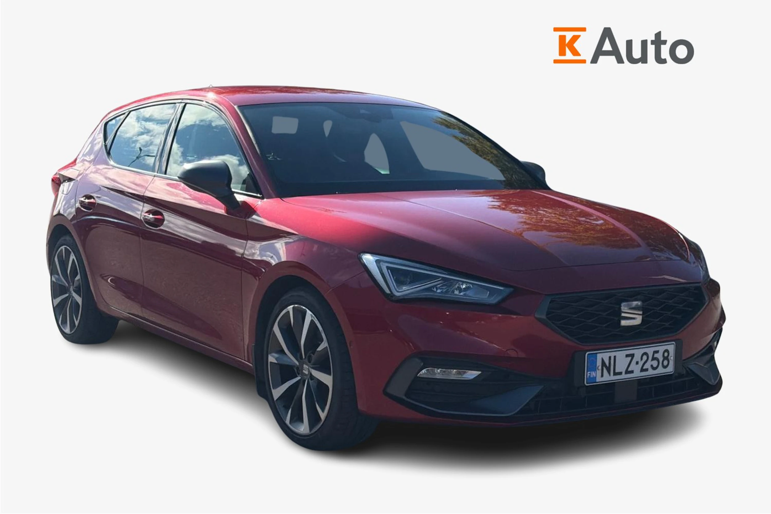 punainen SEAT Leon 2020 kuva 1.