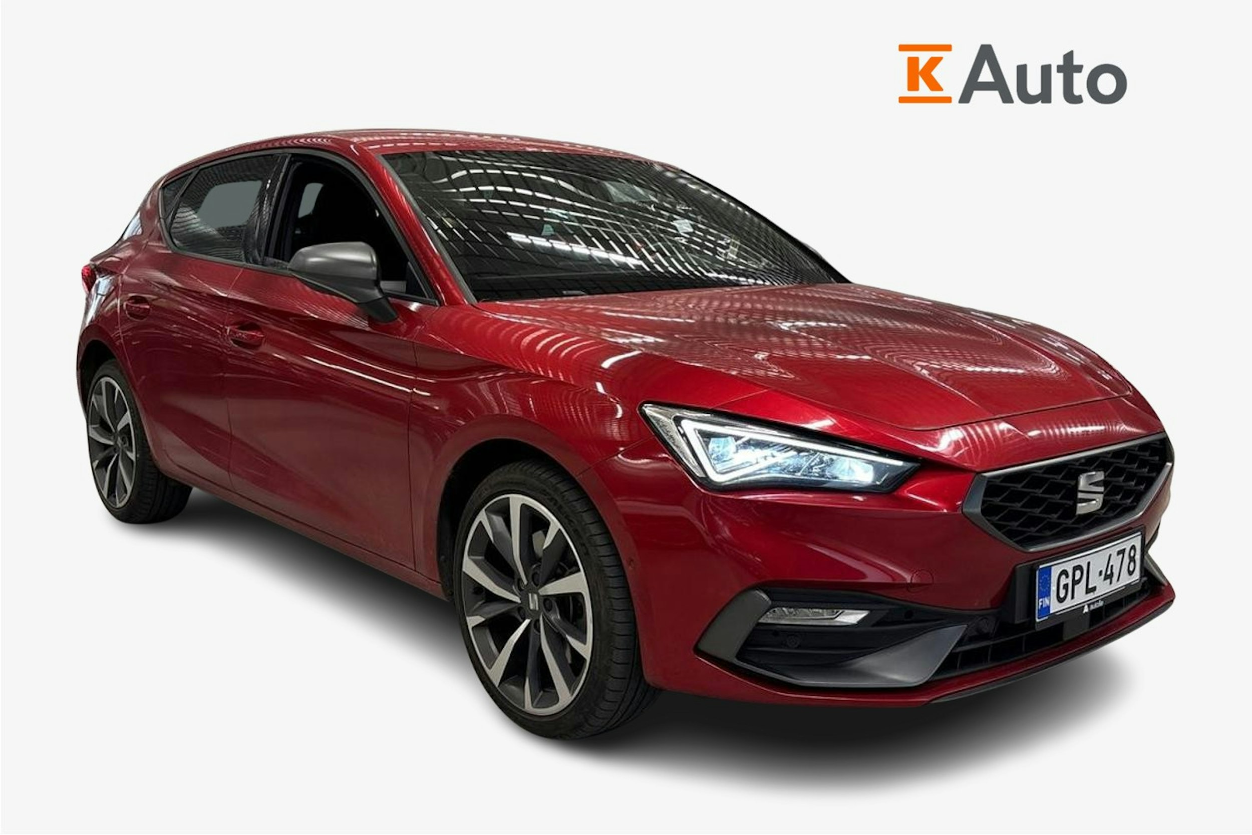 punainen SEAT Leon 2021 kuva 1.