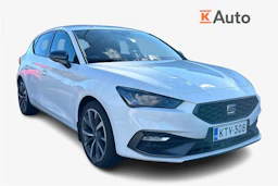 Valkoinen SEAT LEON 2021 kuva 1.
