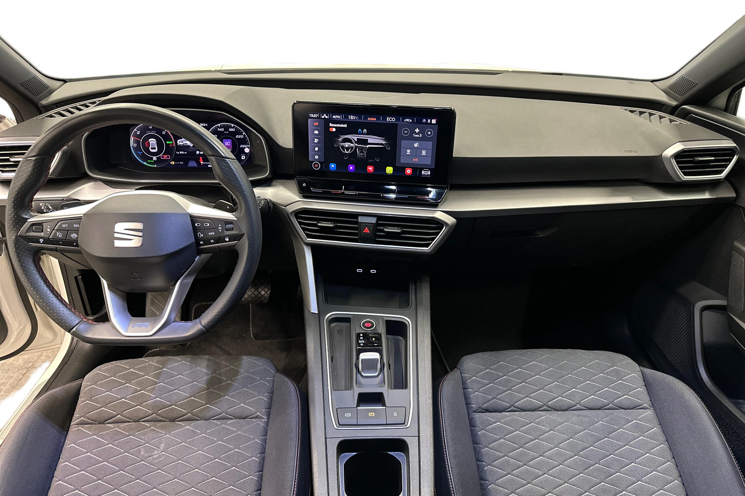 Valkoinen SEAT LEON 2021 kuva 7.