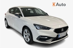 valkoinen SEAT Leon 2021 kuva 1.