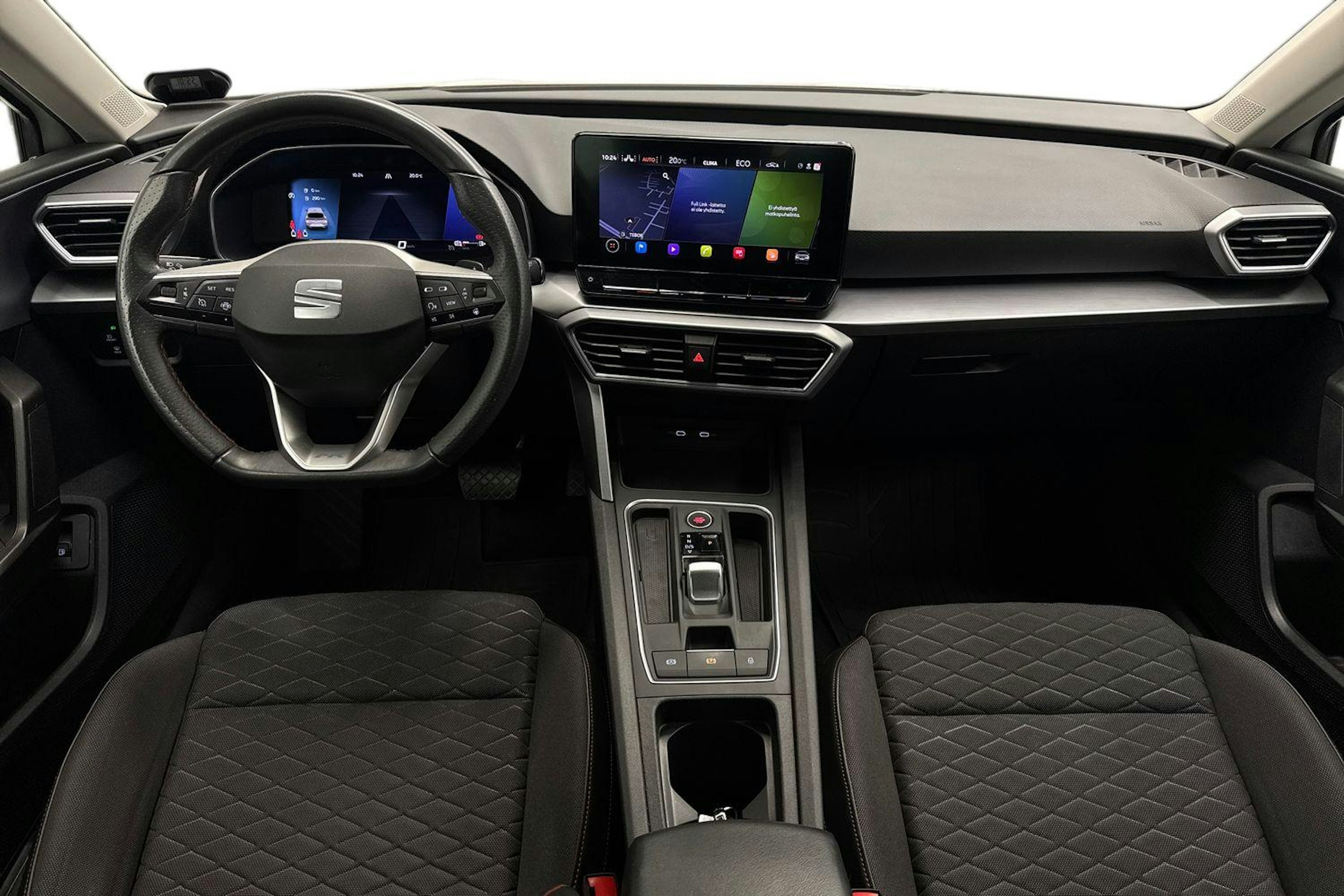 valkoinen SEAT Leon 2021 kuva 9.