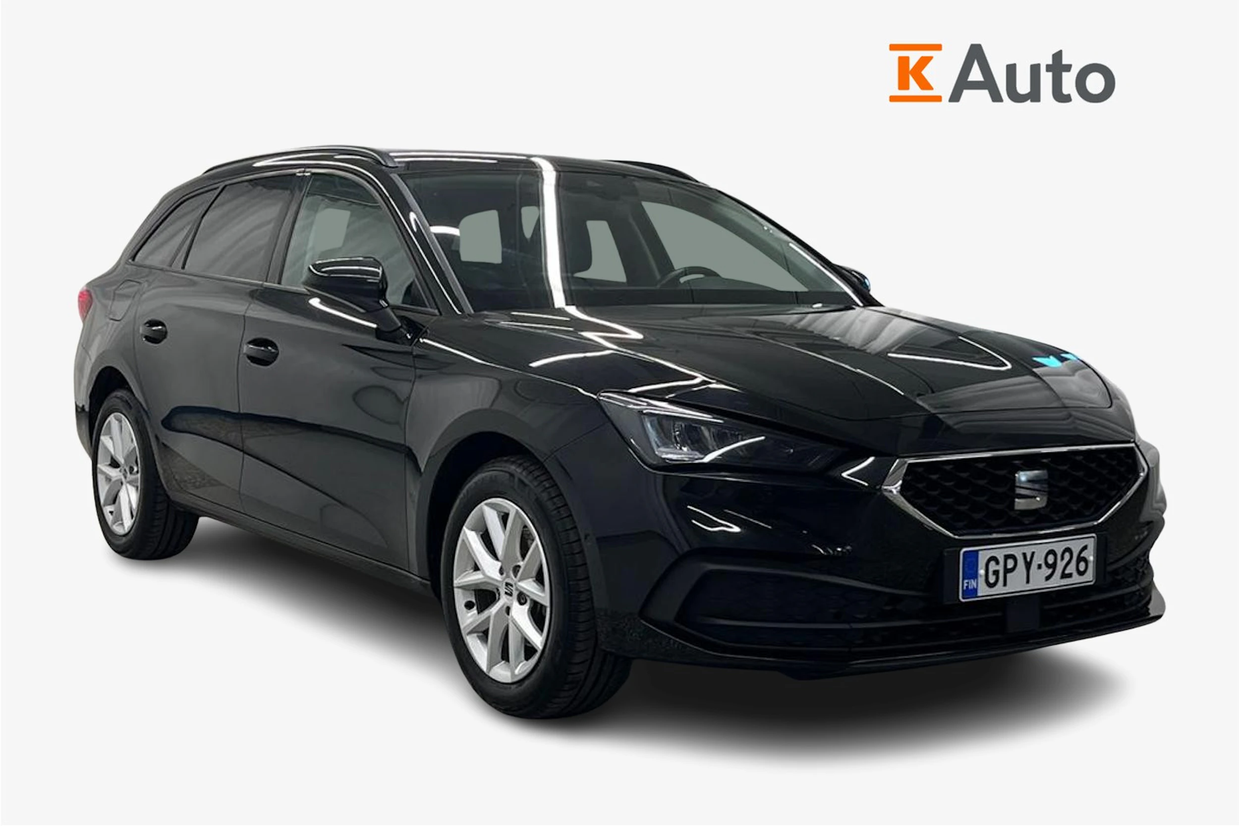 musta SEAT Leon Sportstourer 2024 kuva 1.