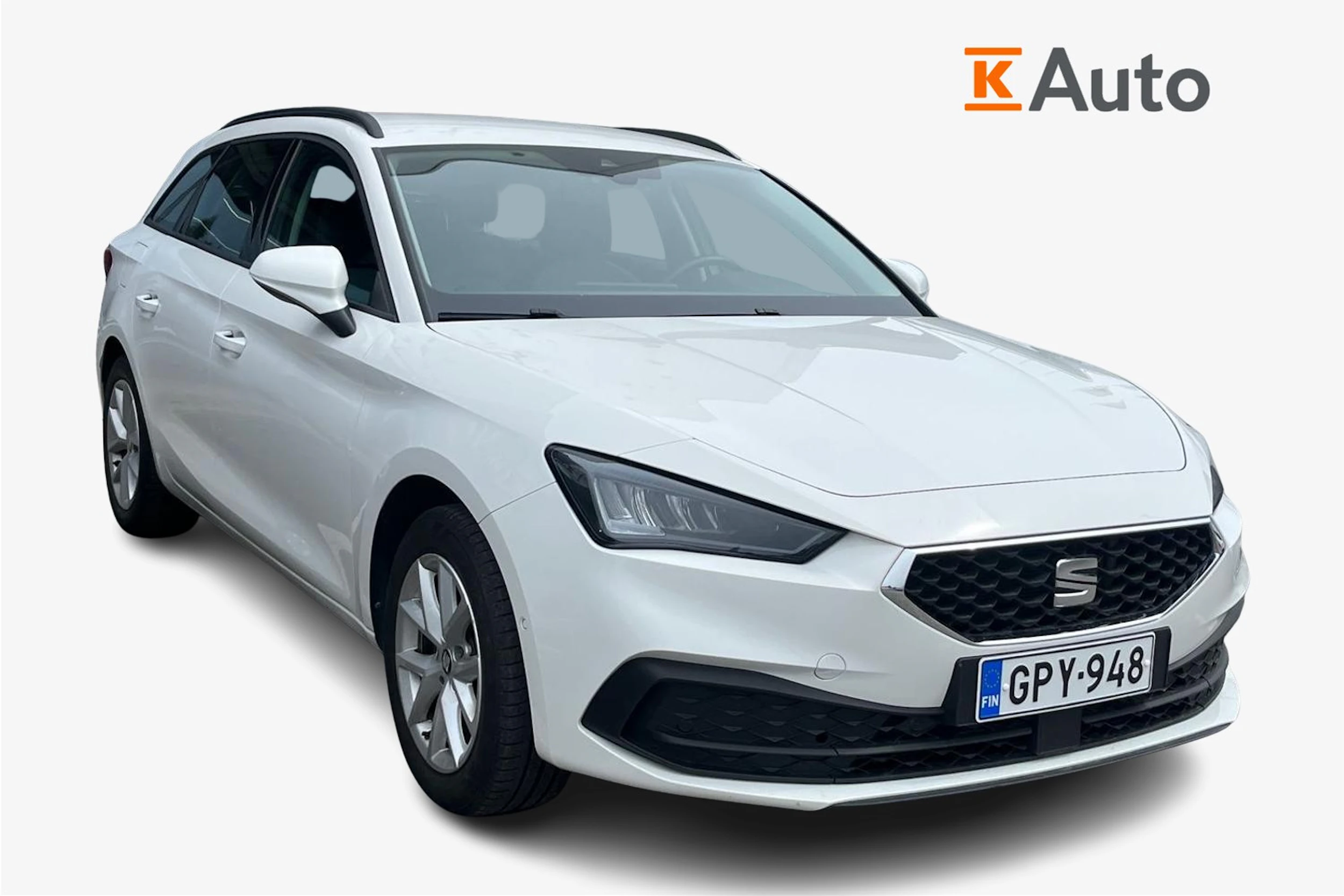 valkoinen SEAT Leon 2024 kuva 1.