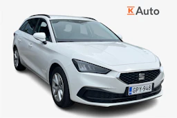 valkoinen SEAT Leon 2024 kuva 1.