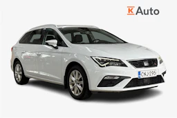 valkoinen SEAT Leon Sportourer ST 2019 kuva 1.