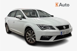 valkoinen SEAT Leon Sportourer ST 2019 kuva 1.