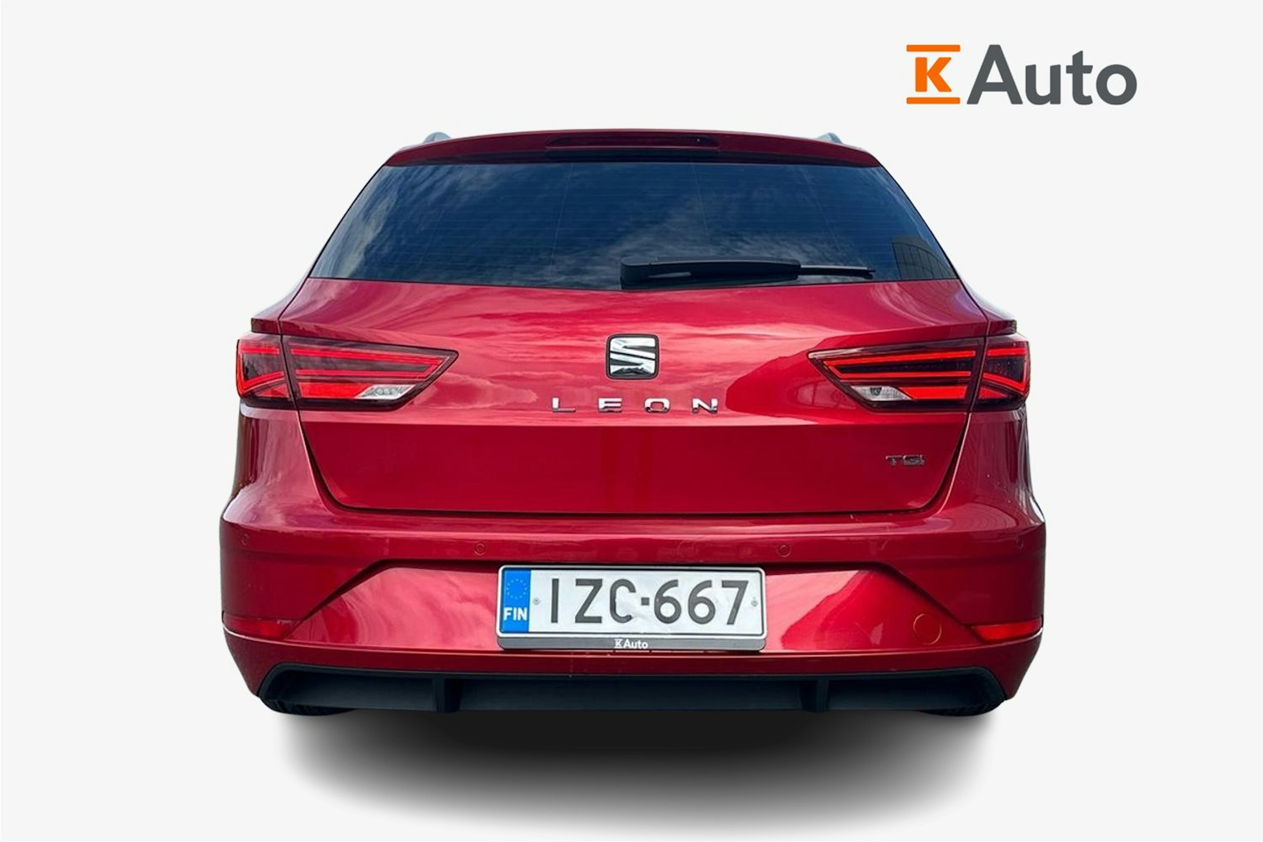 punainen SEAT Leon Sportourer ST 2019 kuva 3.
