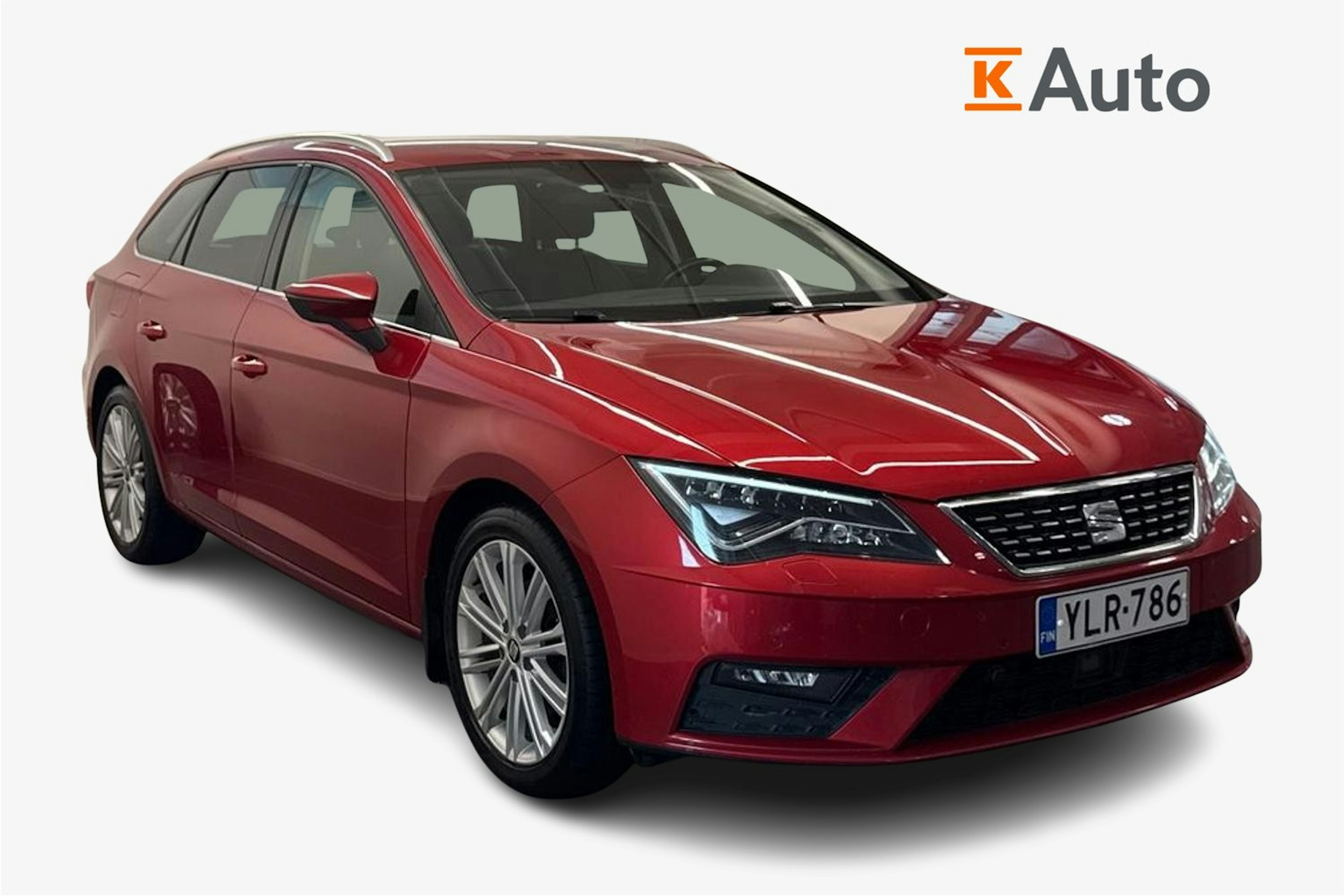 Punainen SEAT Leon Sportourer ST 2020 kuva 1.