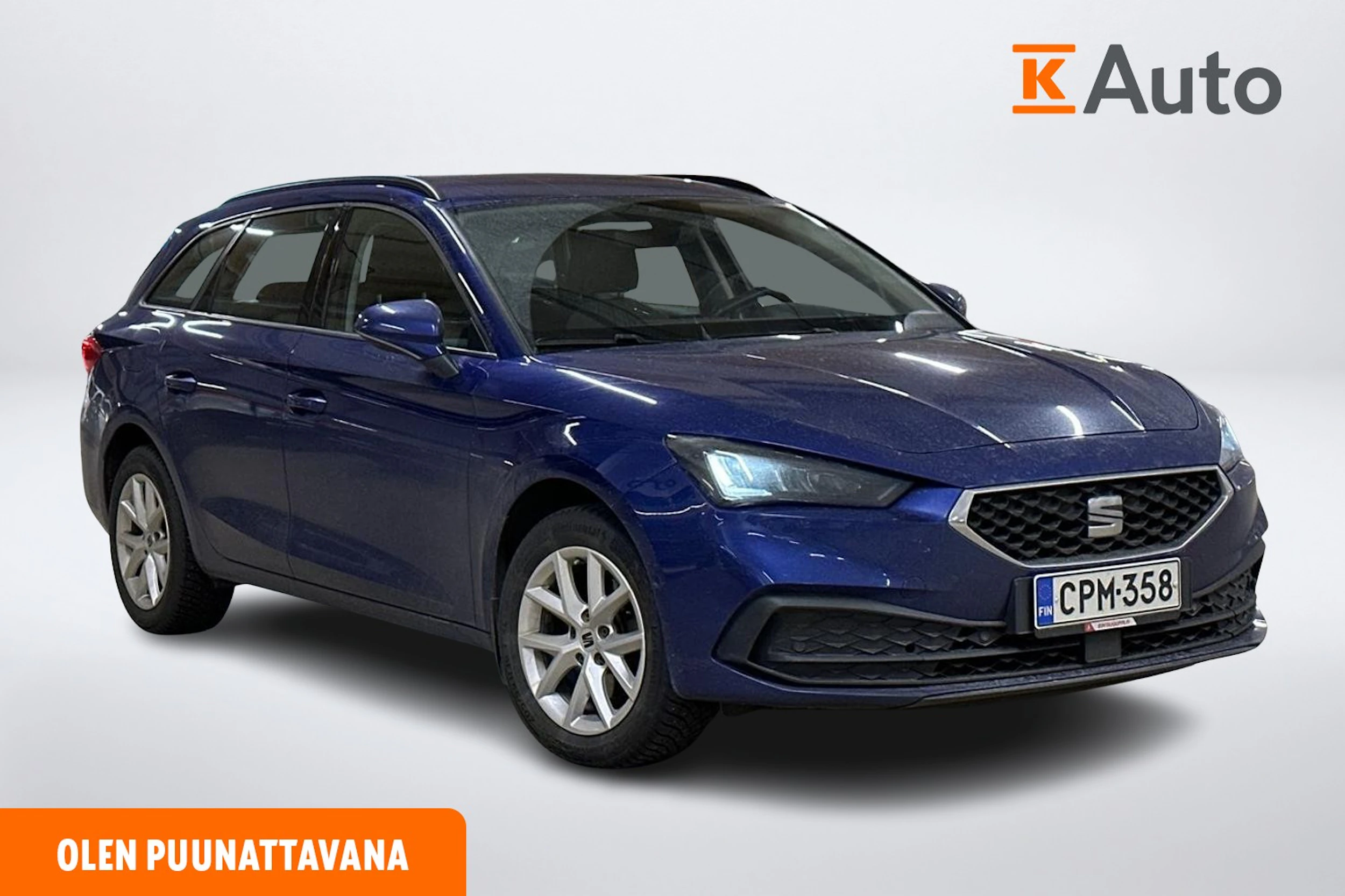 sininen SEAT Leon Sportstourer 2021 kuva 1.