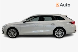 valkoinen SEAT Leon Sportstourer 2021 kuva 6.