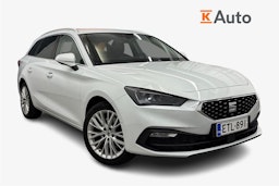 valkoinen SEAT Leon Sportstourer 2021 kuva 1.
